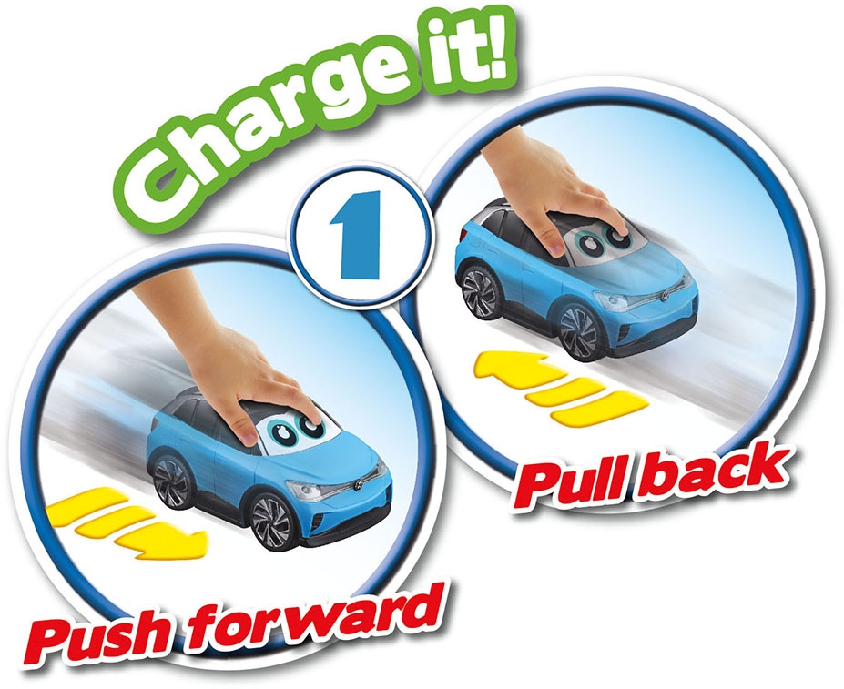 bbJunior Spielzeug-Auto »Charge & Go, Volkswagen«, mit Licht