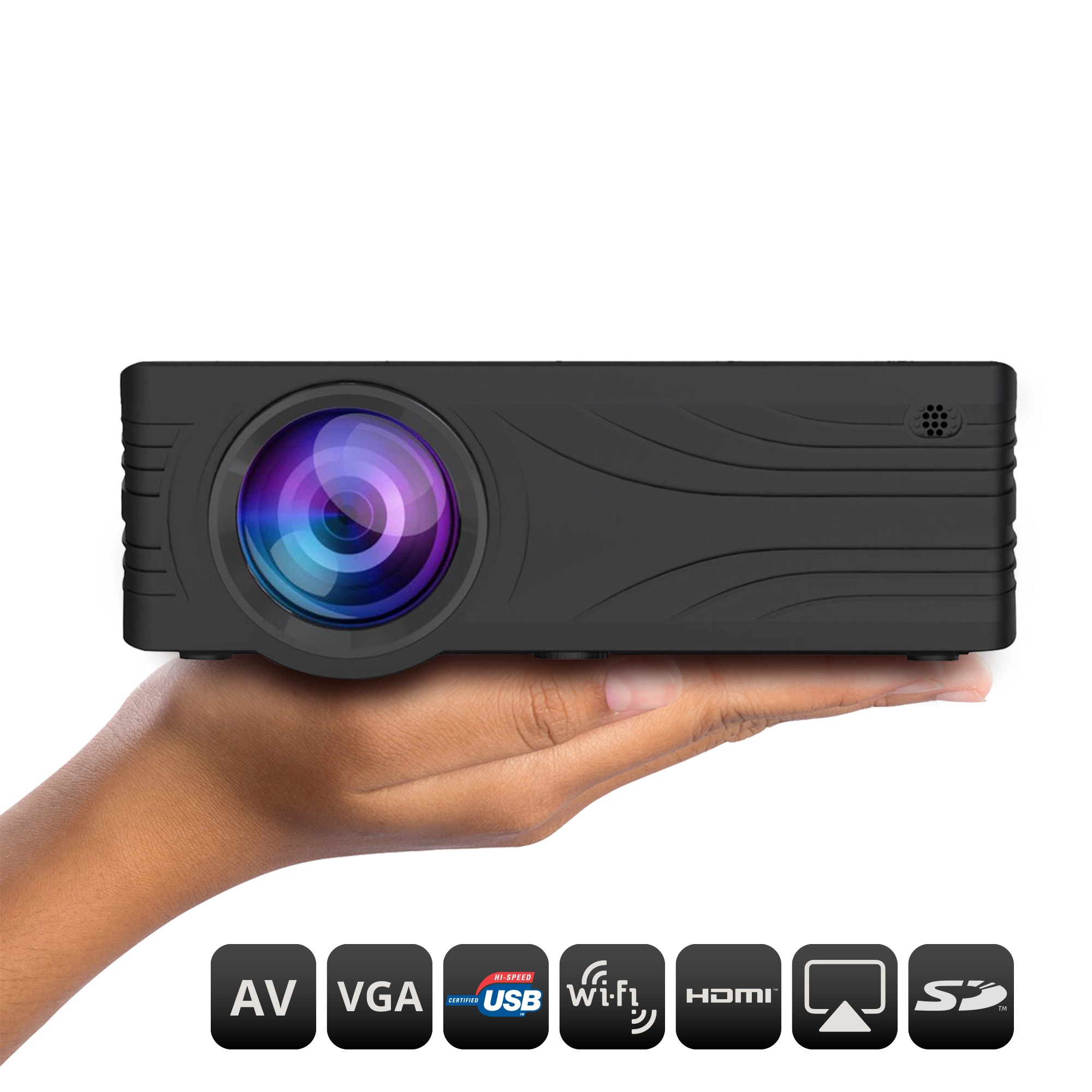 LA VAGUE LED-Beamer »LED-Projektor LV-HD240 Wi-Fi«