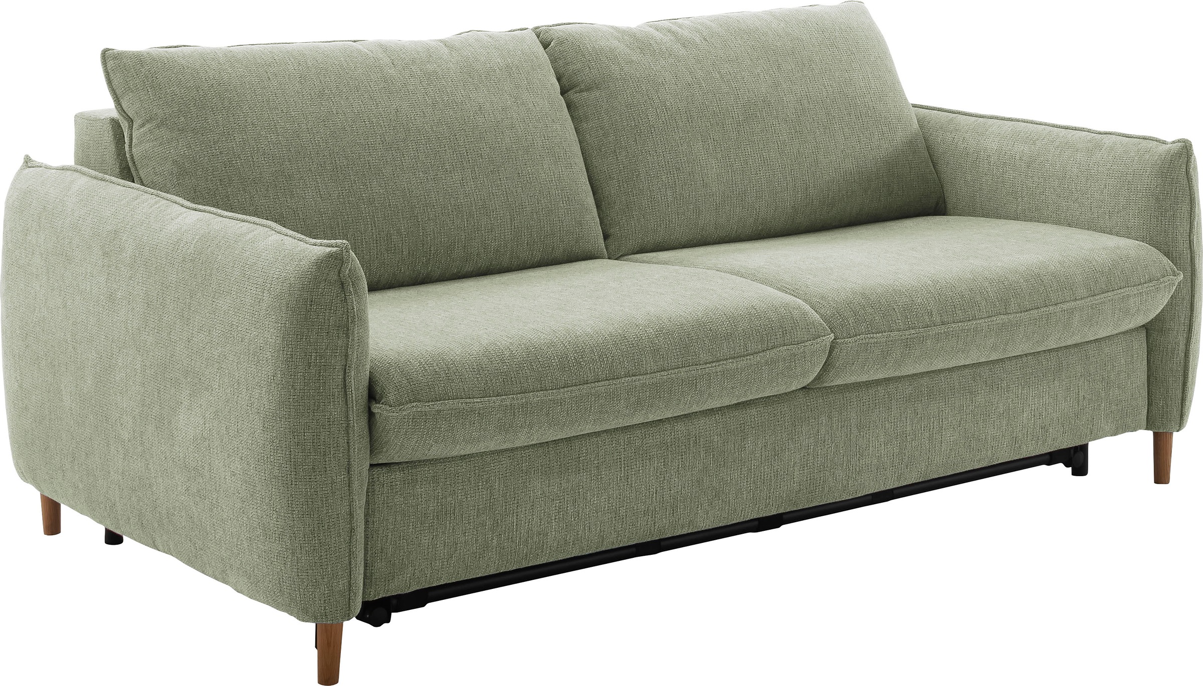 Places of Style Schlafsofa »Bacoli für Dauerschläfer geeignet durch hochwertigen Faltbeschlag«, in 3 Breiten und 3 Matratzenausführungen, belastbar 200 bis 270 kg