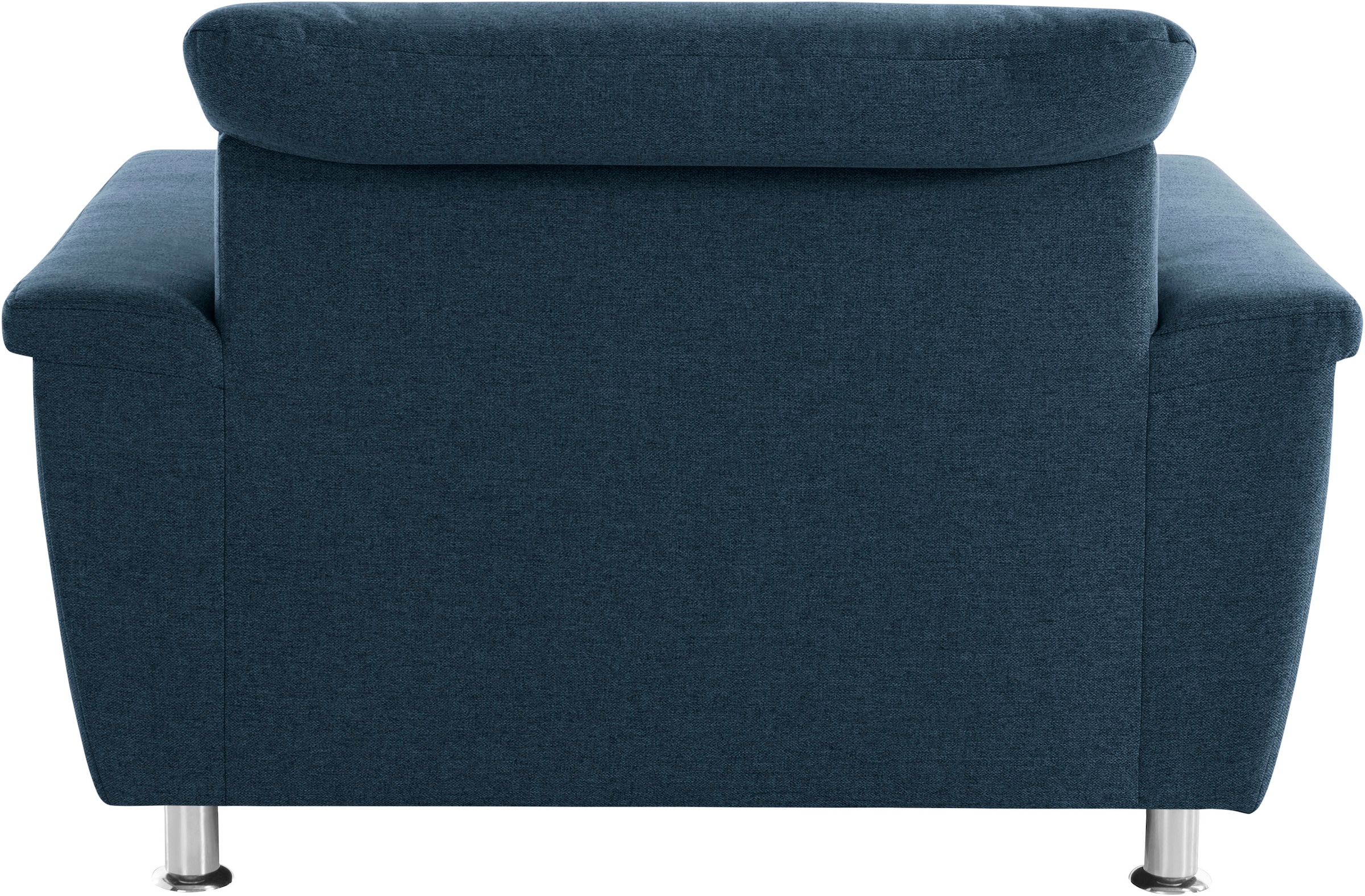 DOMO collection Sessel »Franzi, zeitlos und elegant, moderne Sitzheftung« wahlweise mit Kopfteilverstellung