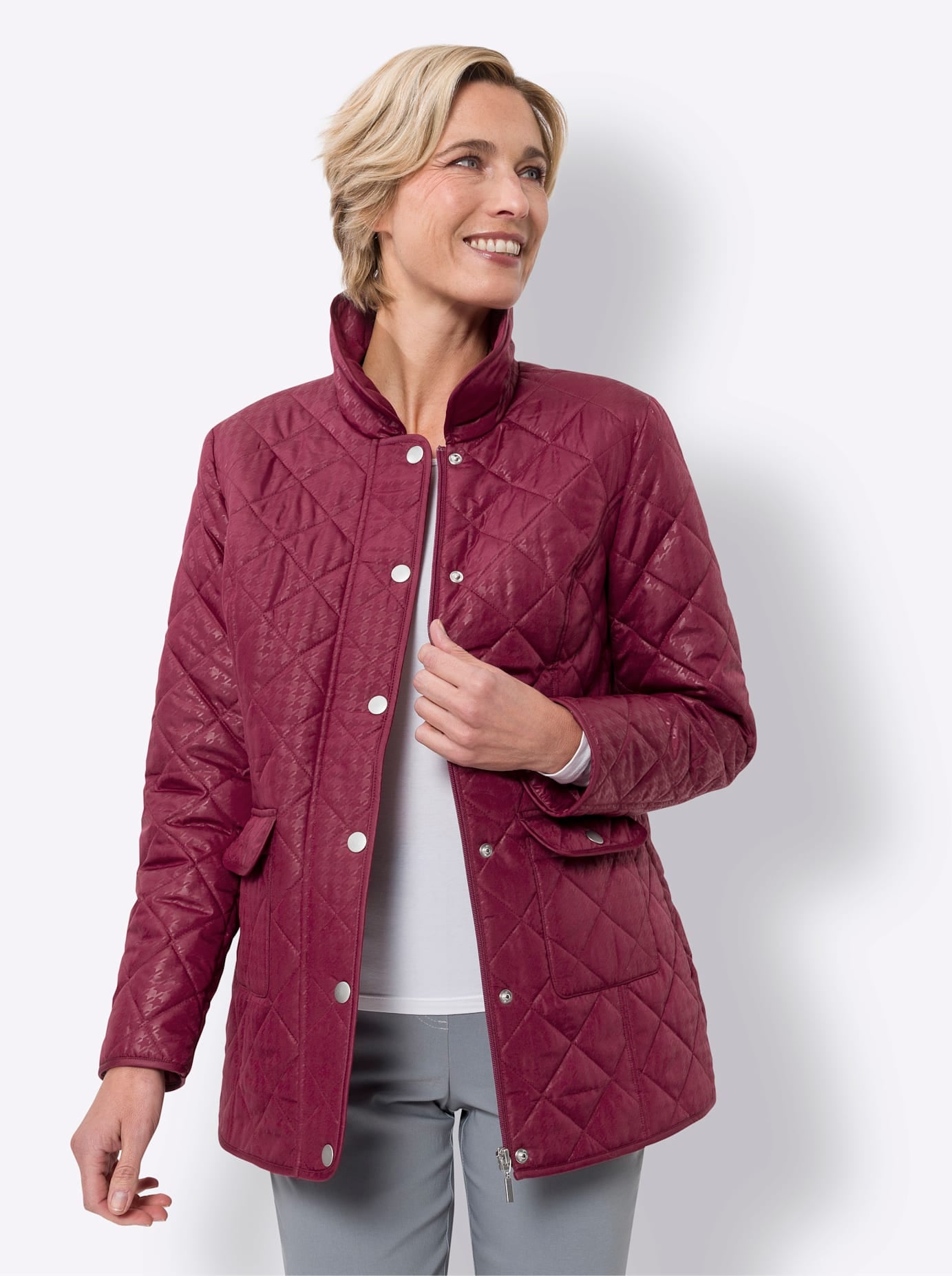 Classic Basics Steppjacke, ohne Kapuze