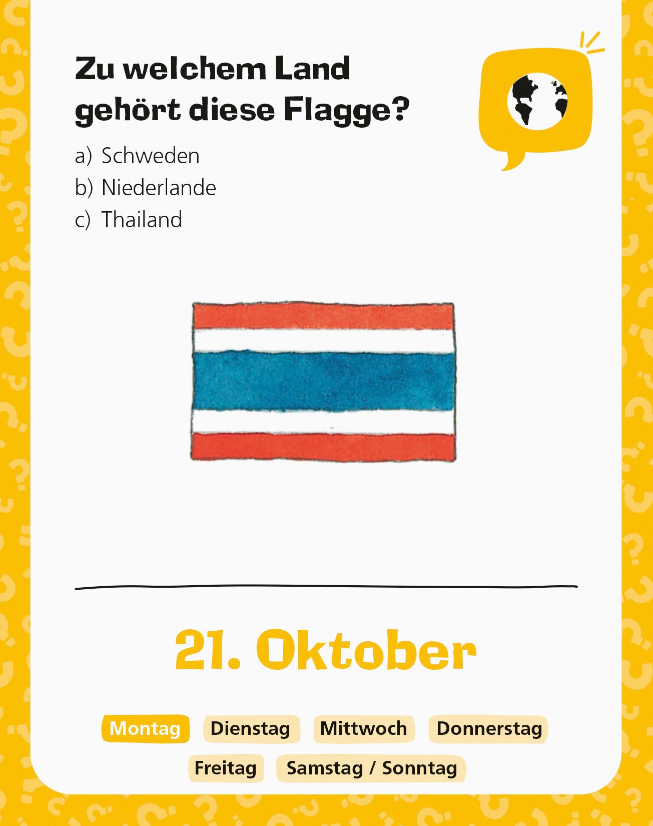 Ravensburger Abreißkalender »Wieso? Weshalb? Warum?, Mein Kalender 2024«, Made in Europe