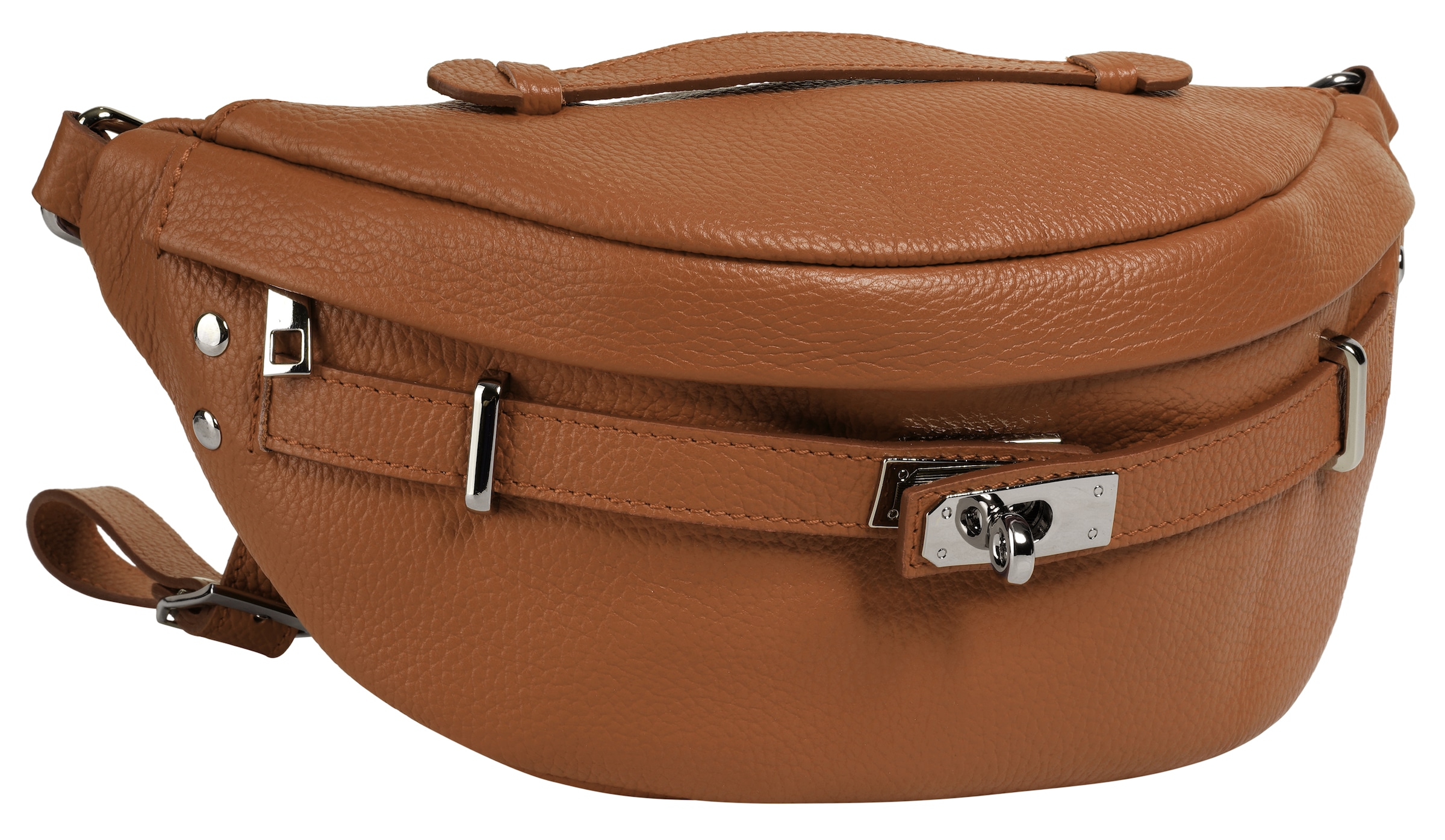 Samantha Look Gürteltasche echt Leder, Made in Italy