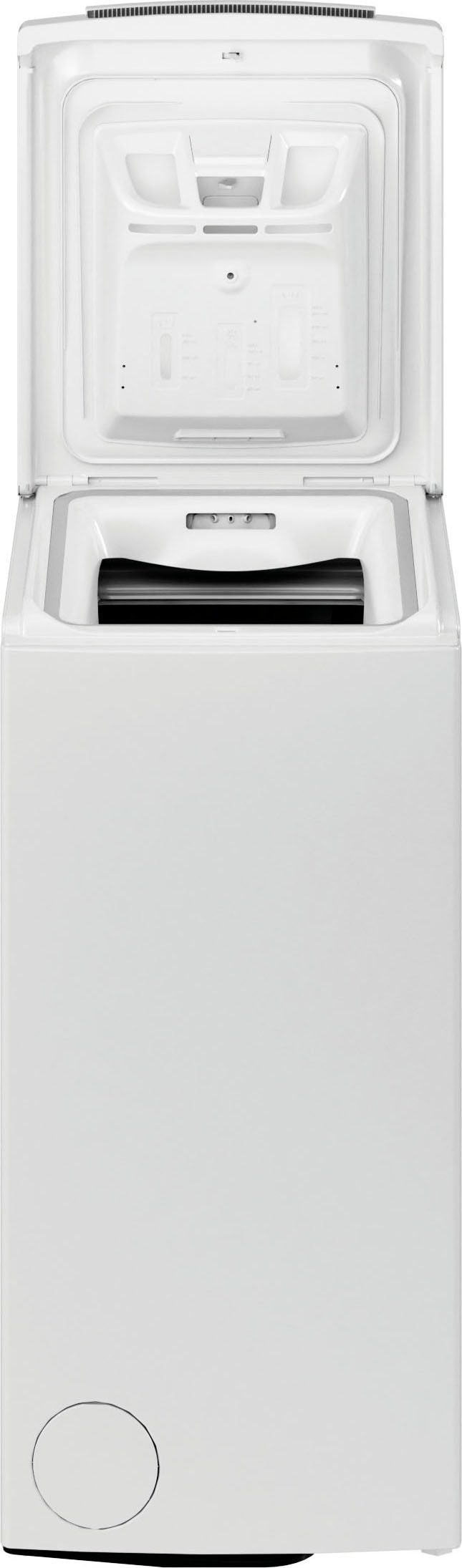 BAUKNECHT Waschmaschine Toplader »WMT BK 126 B«, 6 kg, 1200 U/min, Kurz 30 min., Extra Spülen, SoftOpening, Wolleprogramm