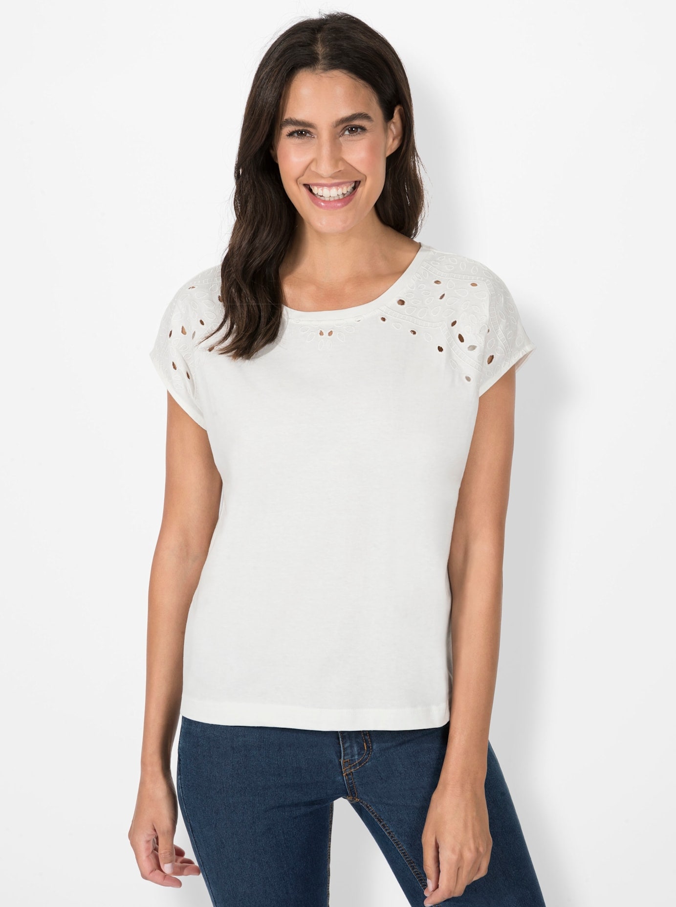 Inspirationen Rundhalsshirt »Shirt«, (1 tlg.)