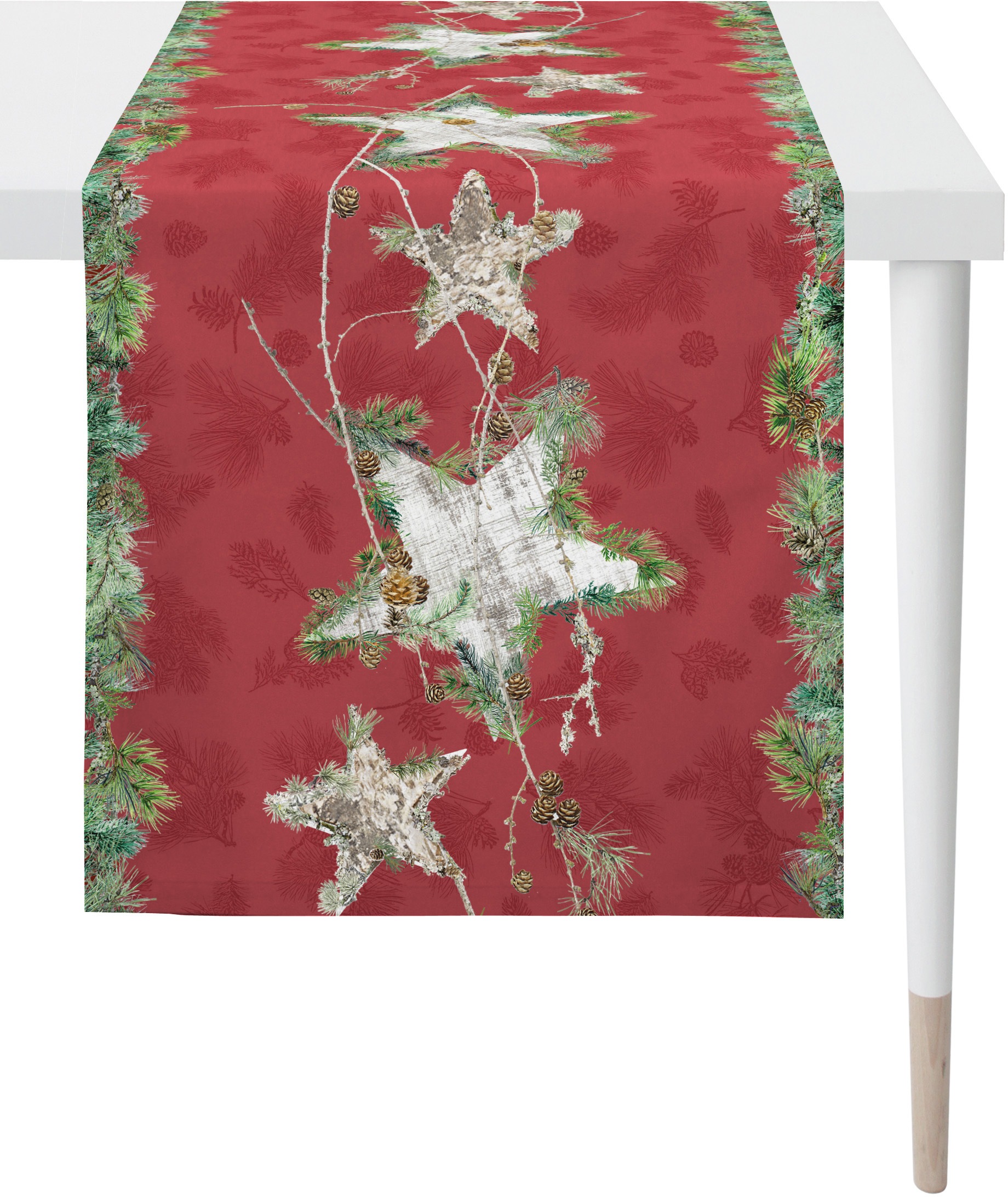APELT Tischläufer "9531 WINTERWELT, Weihnachtsdeko, Weihnachten" Digitaldruck