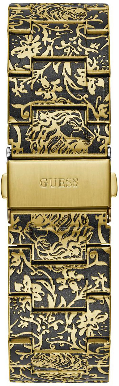 Guess Quarzuhr »ROAR«, Armbanduhr, Herrenuhr