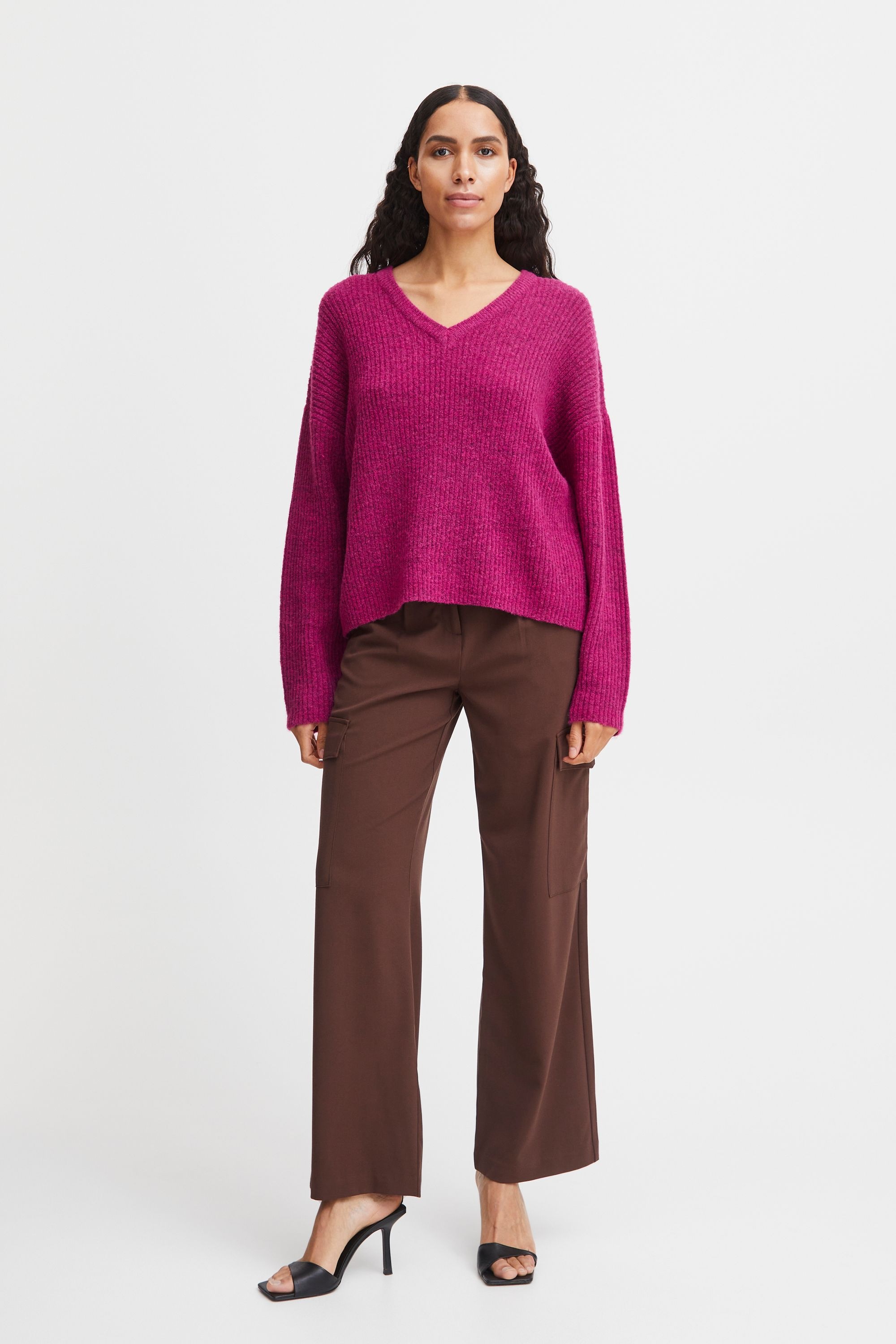 b.young Strickfleece-Pullover »Strickpullover BYOnema«