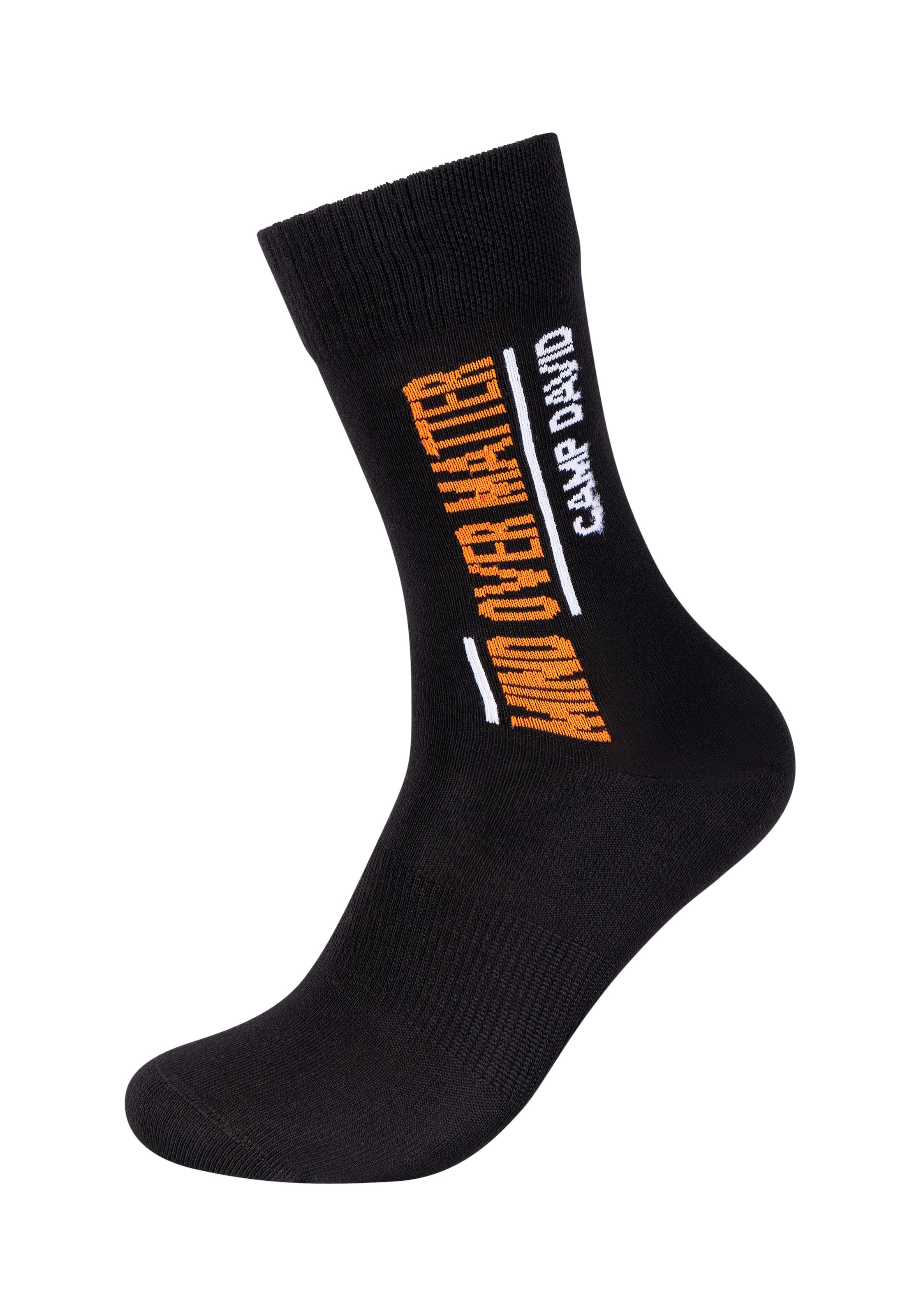 CAMP DAVID Socken »casual« 4 Paar, 4 Stk. tlg. mit elastischem Bund
