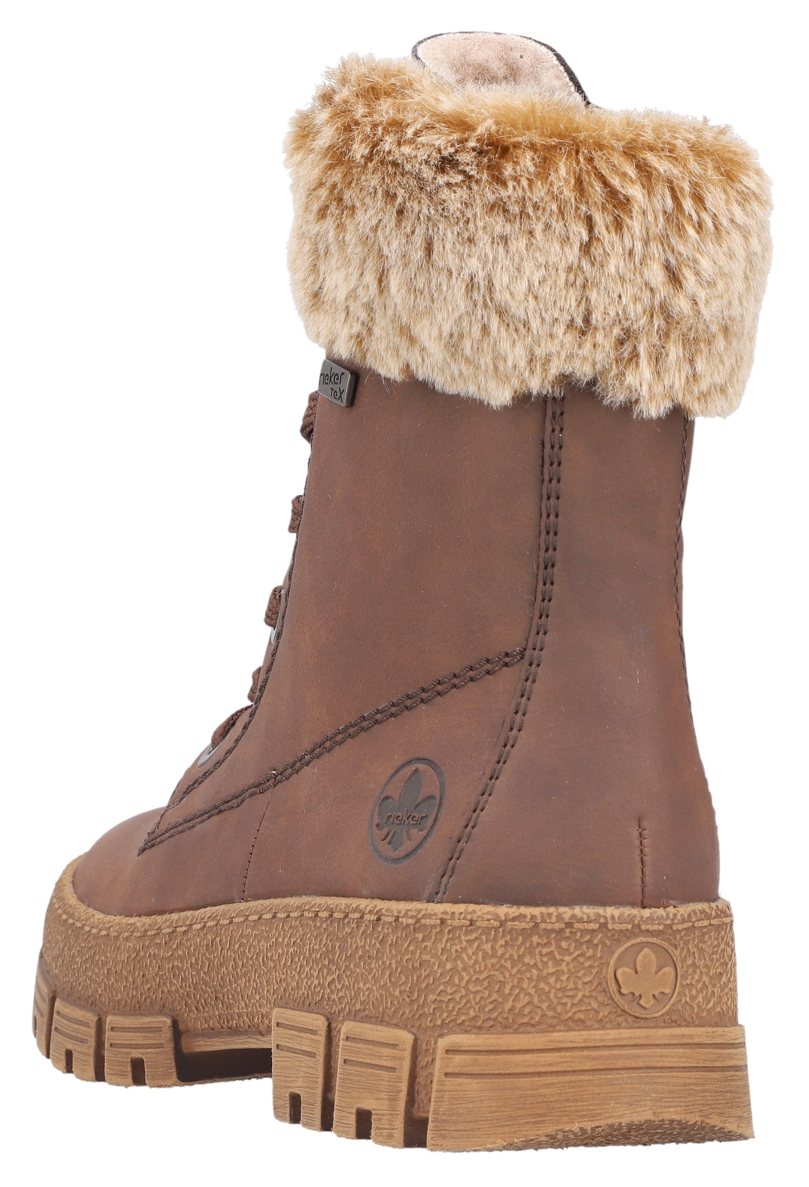 Rieker Winterstiefelette  Winterboots, Plateauboots mit wasserabweisender riekerTEX-Membran