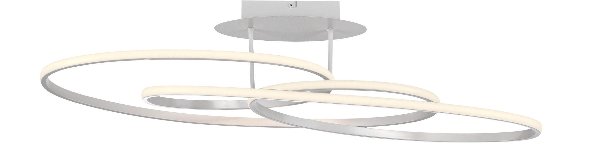 JUST LIGHT Deckenleuchte »LUMACA« LED-Board 1 Stk. Warmweiß LED