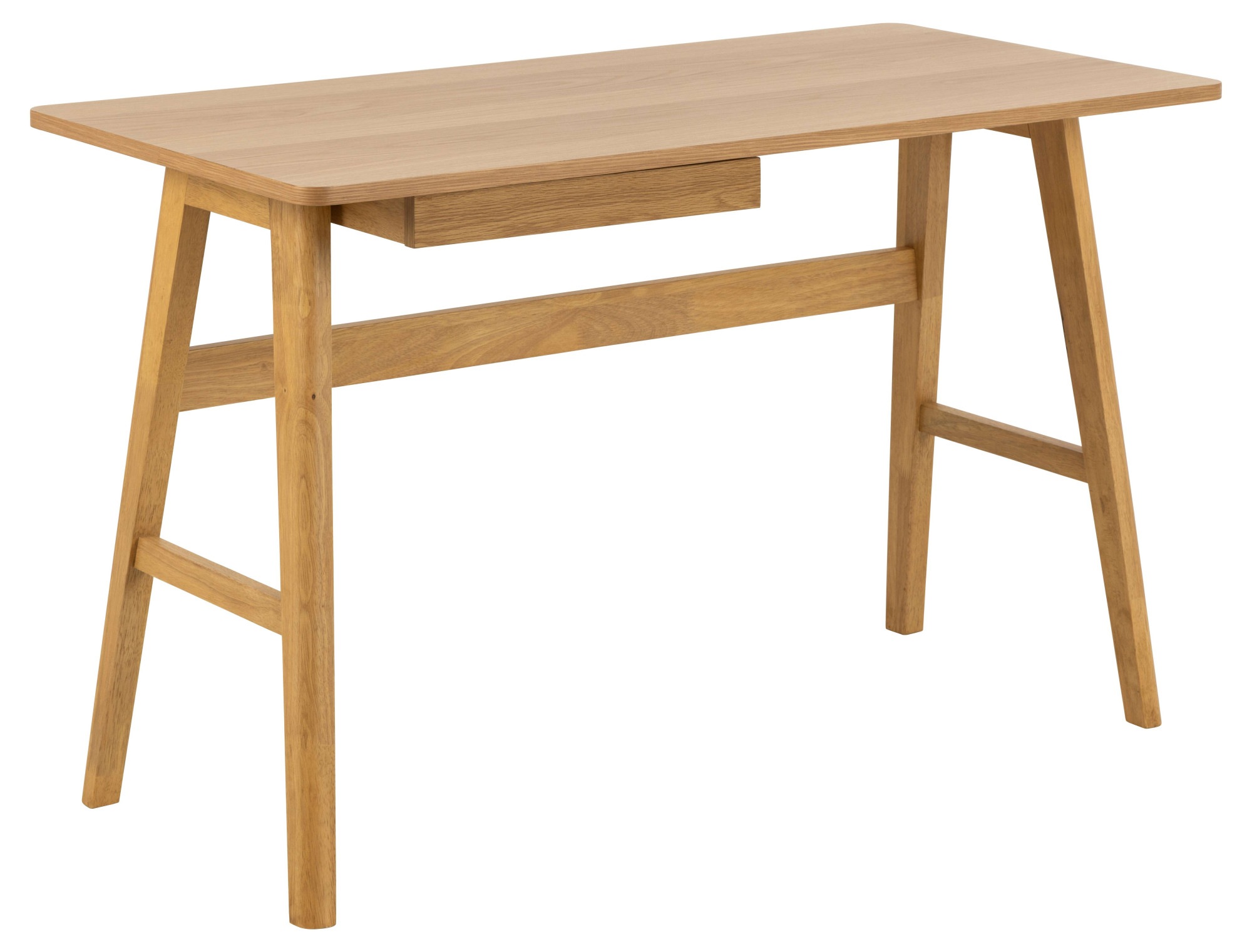 ACTONA GROUP Schreibtisch »Barnett« Schreibtisch, Schublade matt Eiche Lack Furnier,120x60x75cm