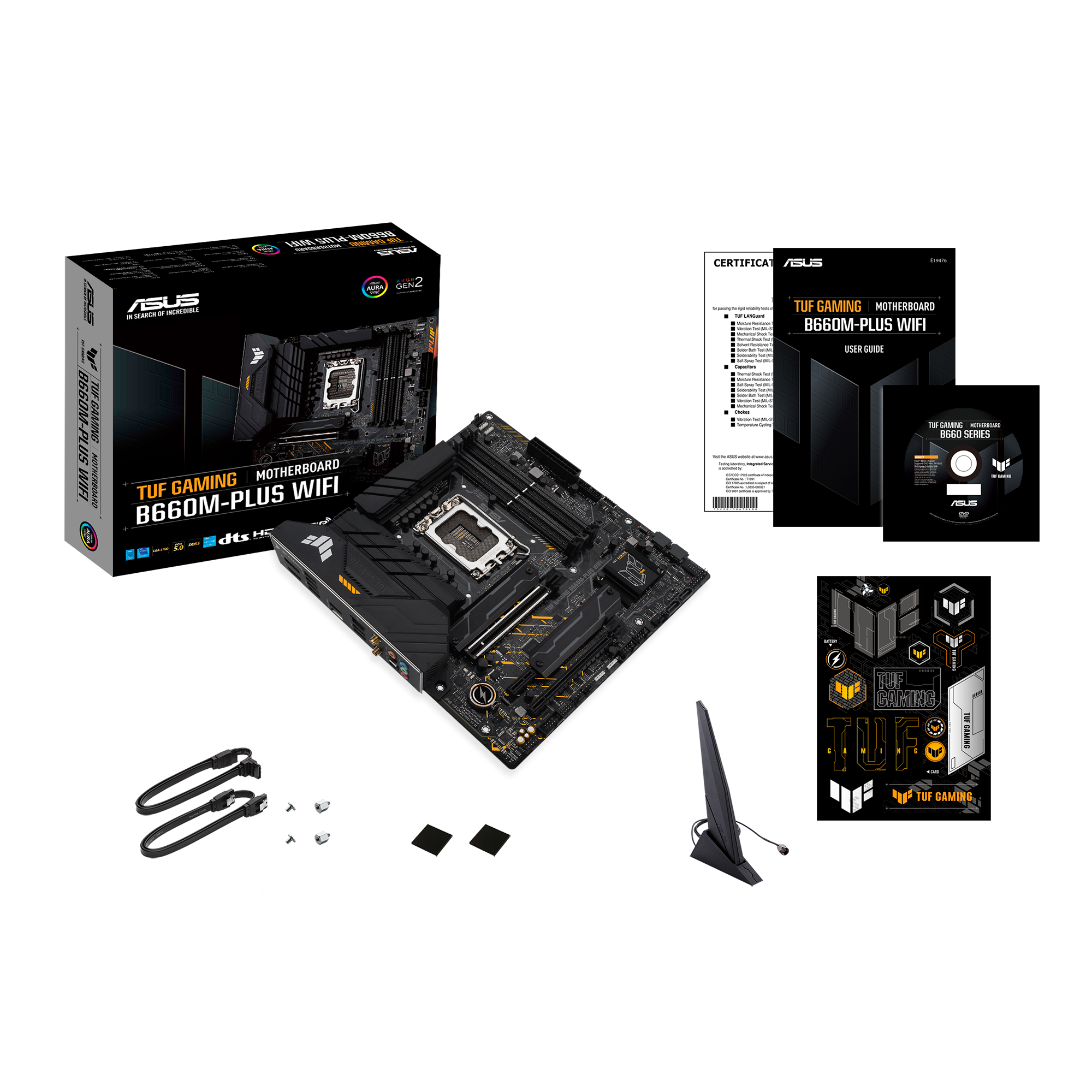Asus Mainboard »TUF GAMING B660M-PLUS WIFI«