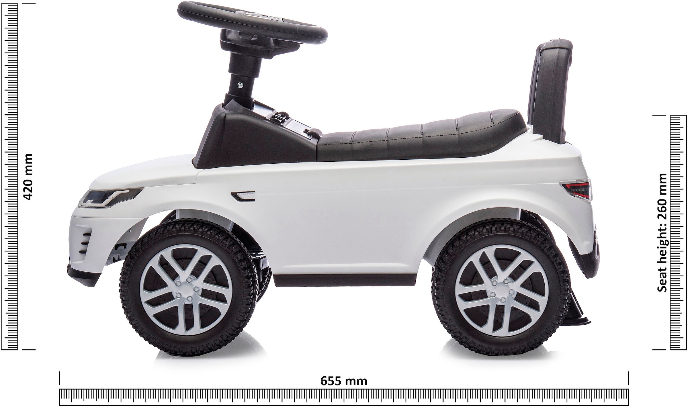 Jamara Rutscherauto »Land Rover Discovery 2in1« mit Hupe