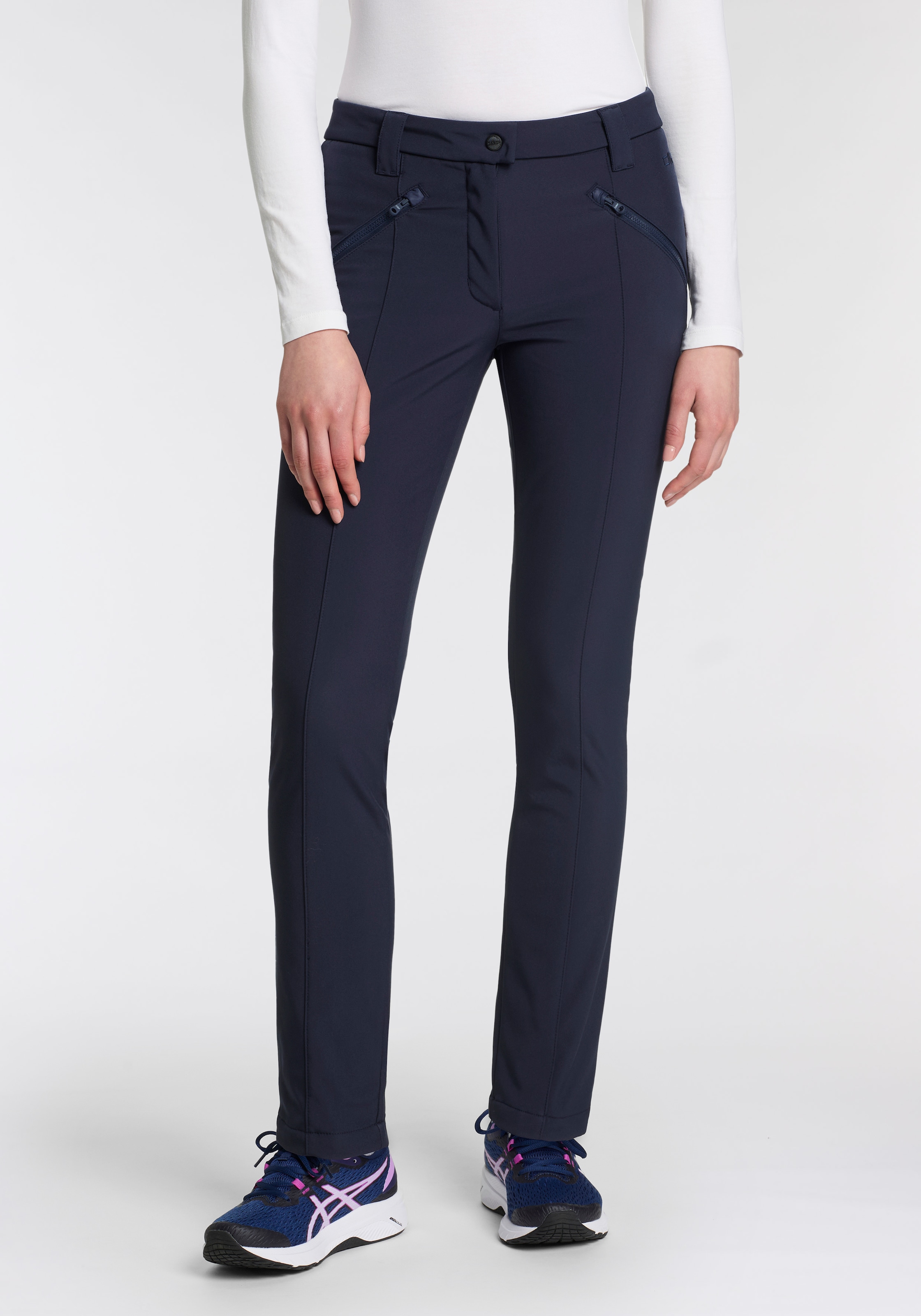 Softshellhose »WOMAN LONG PANT«, Wasserabweisend & Windabweisend & Atmungsaktiv