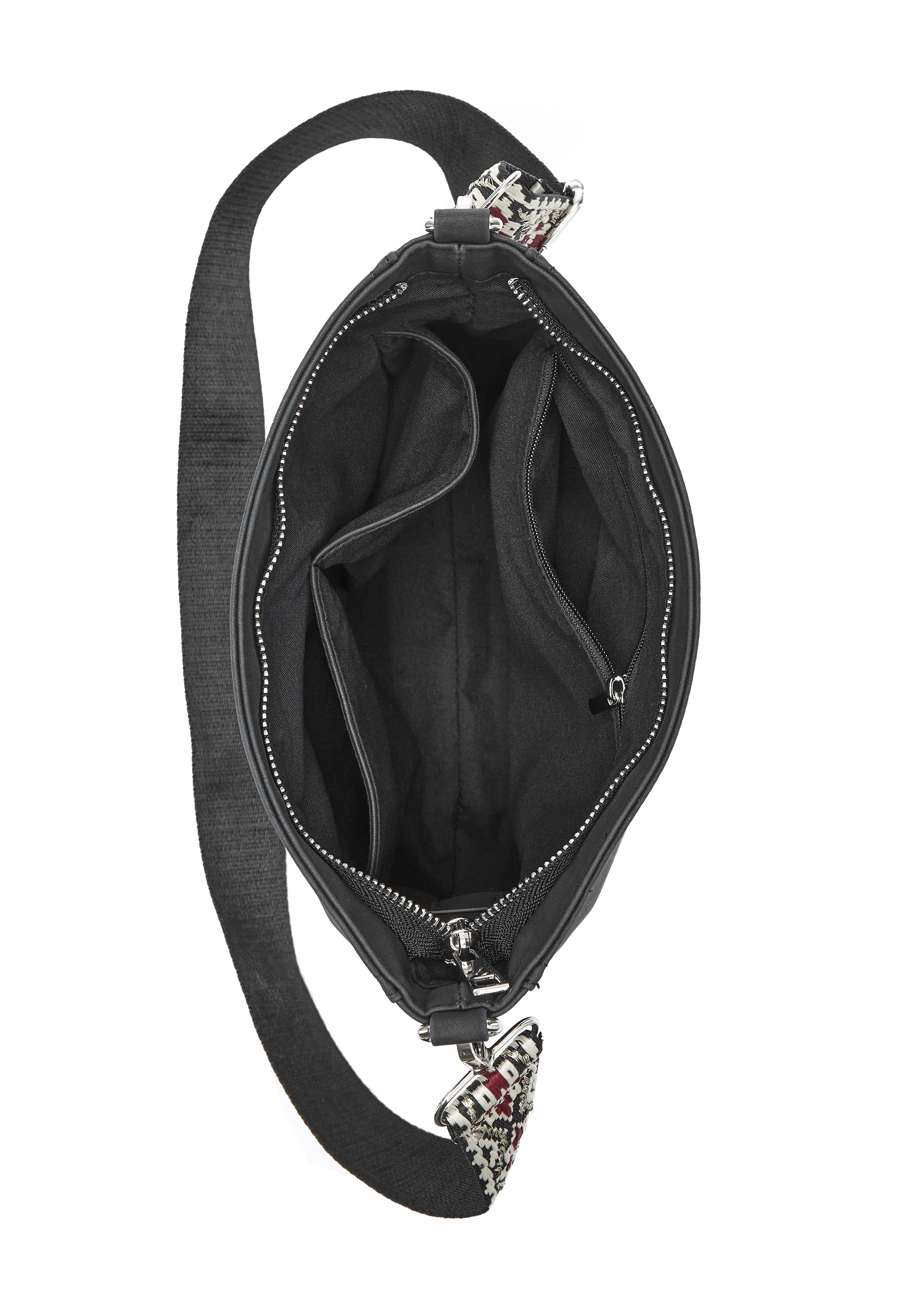 Vivance Umhängetasche, Handtasche, Schultertasche, Crossbody-Bag VEGAN