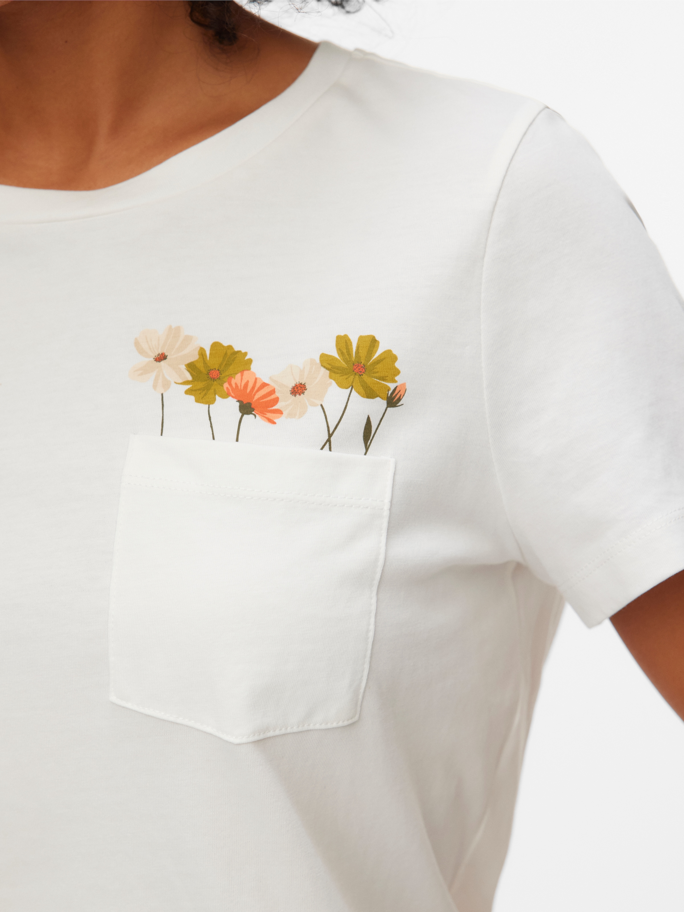 Vero Moda Kurzarmshirt »VMKARMA S/S O-NECK T-SHIRT JRS BTQ« Baumwolle, regular fit