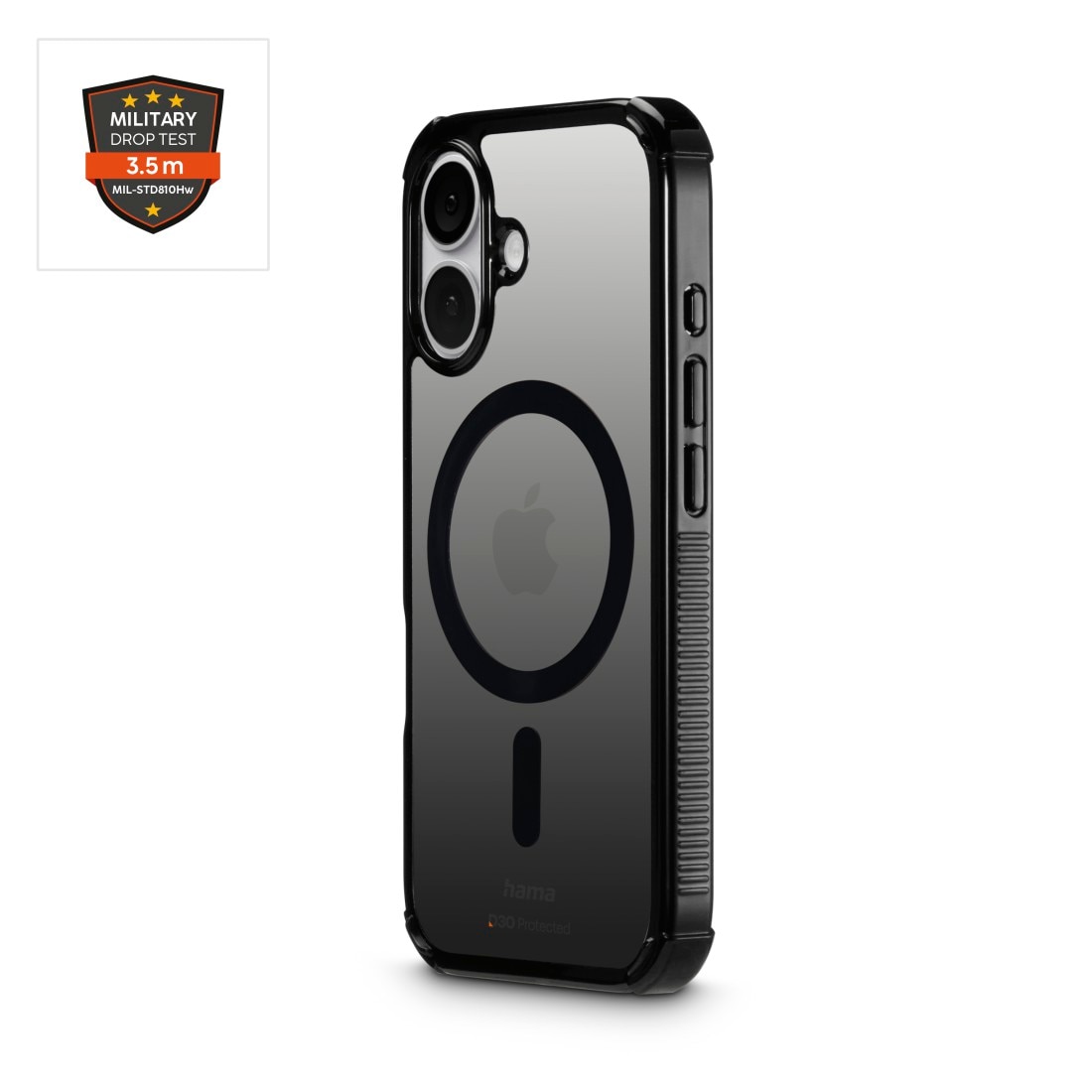Hama Smartphone-Hülle »Handyhülle „Extreme Protect“ für iPhone 16 (für MagSafe, stoßfest)« iPhone 16 15,4 cm (6,1 Zoll)