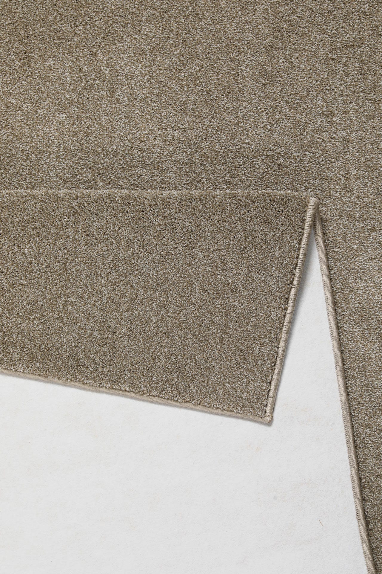 Wecon home Teppich »Tim« rechteckig 12 mm Höhe einfarbig, meliert, modern, pflegeleicht, Wohnzimmer, Schlafzimmer