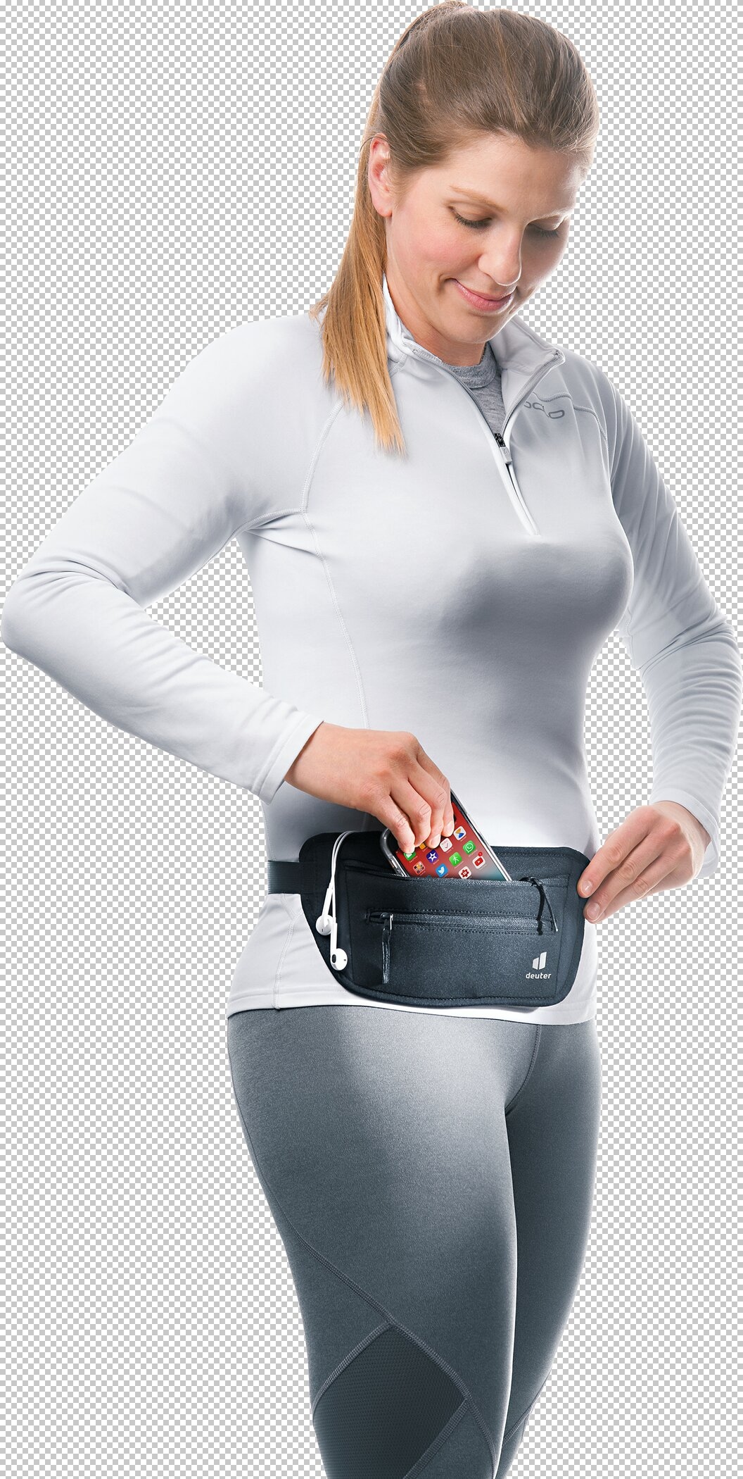 deuter Bauchtasche »3900721 7000 Neo Belt II, black«