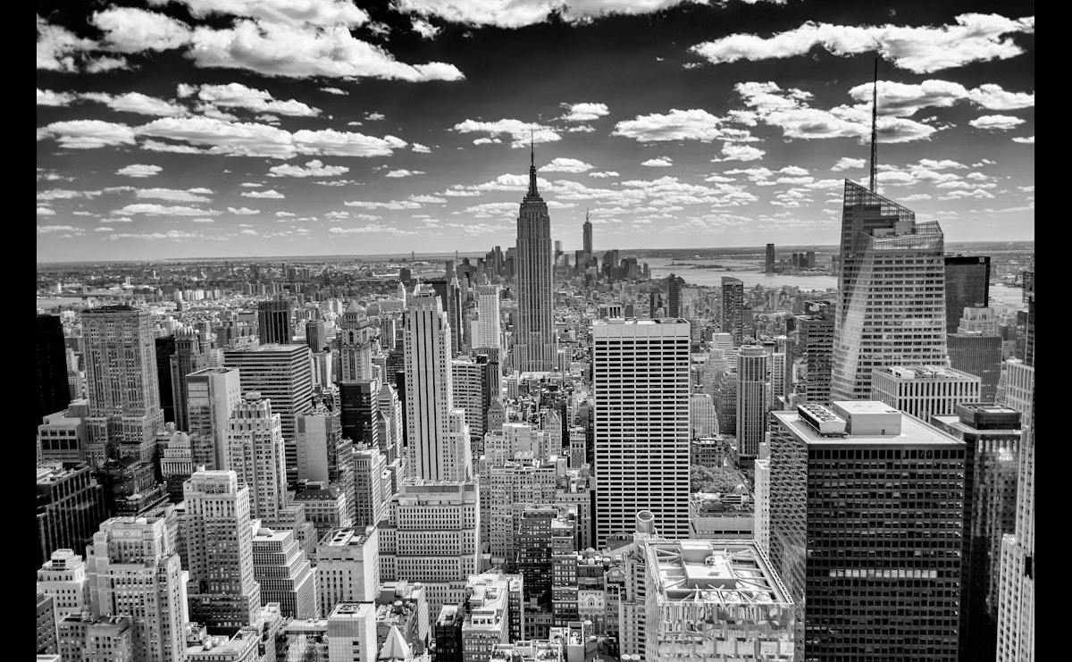 Papermoon Fototapete »Manhattan Panorama«