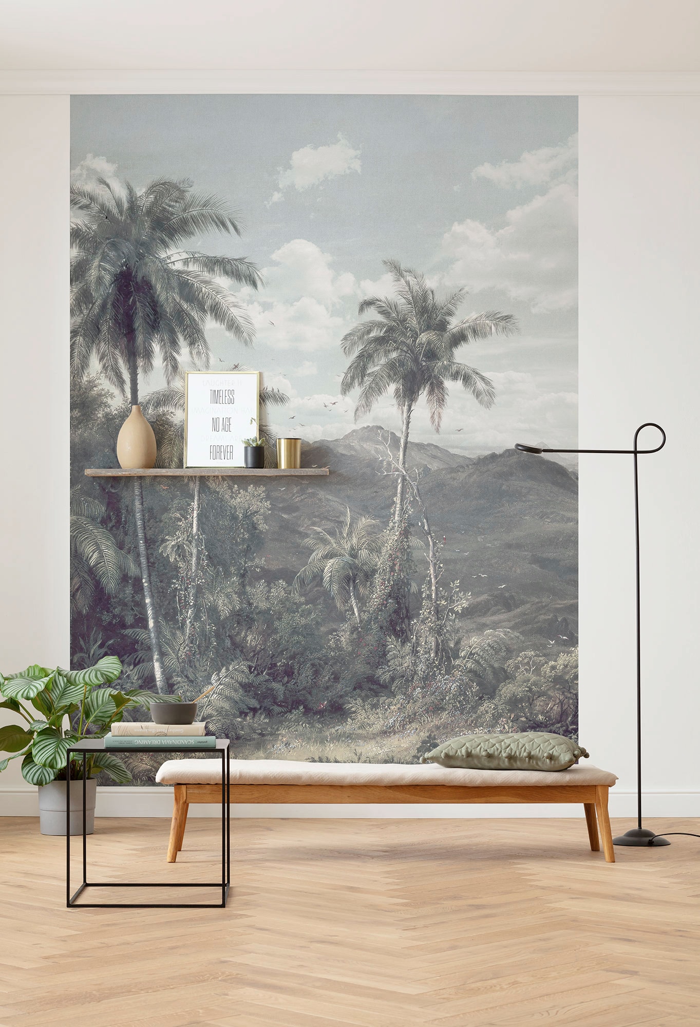 Komar Vliestapete »Digitaldruck Vlies - The Exotic Land - Größe 200 x 280 cm«, bedruckt, Wohnzimmer, Schlafzimmer