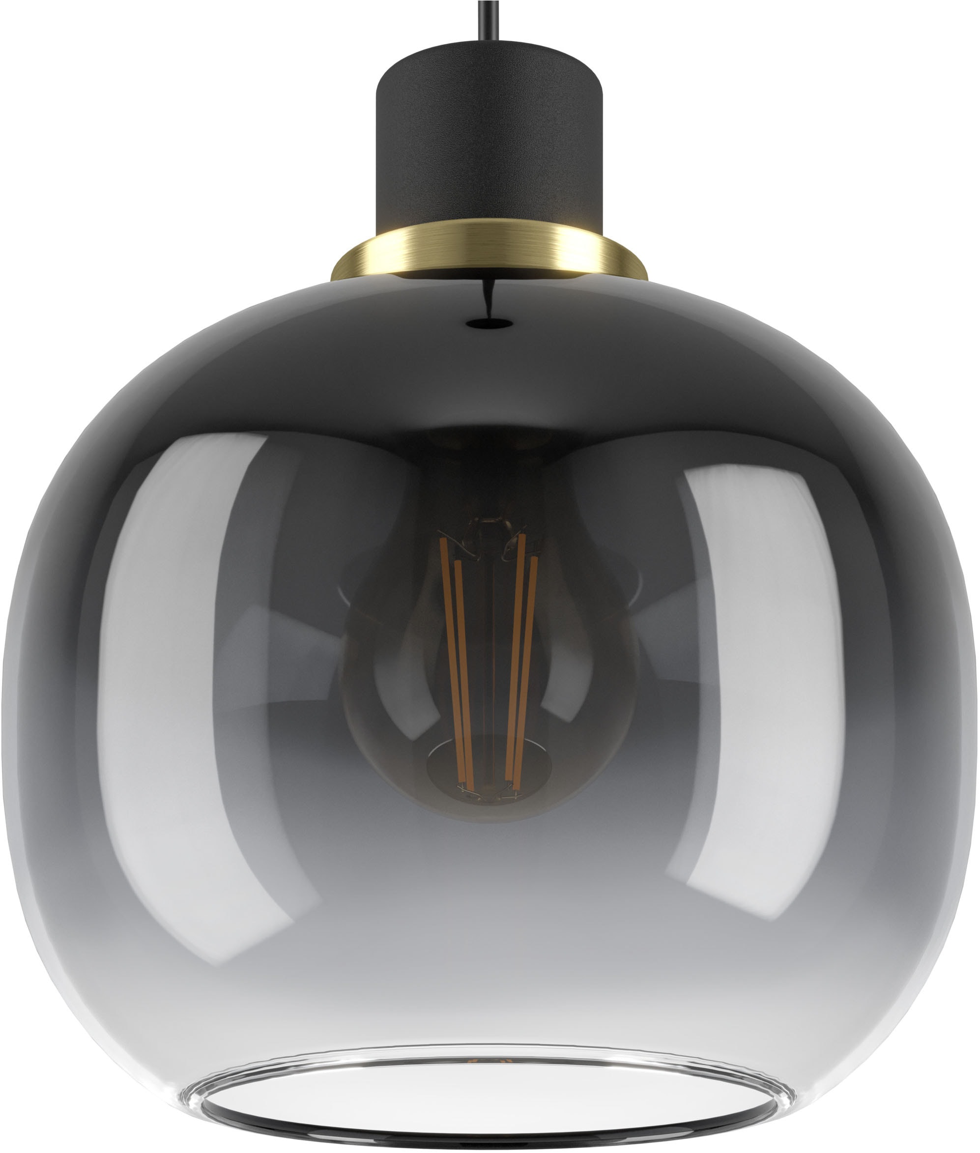 EGLO Hängeleuchte »OILELLA Pendellampe - Stahl - E27 - 3X40W - IP20« E27 1 Stk. Hängelampe, Deckenlampe, Wohnzimmer, Esszimmer, L95 x B19 x H110 cm