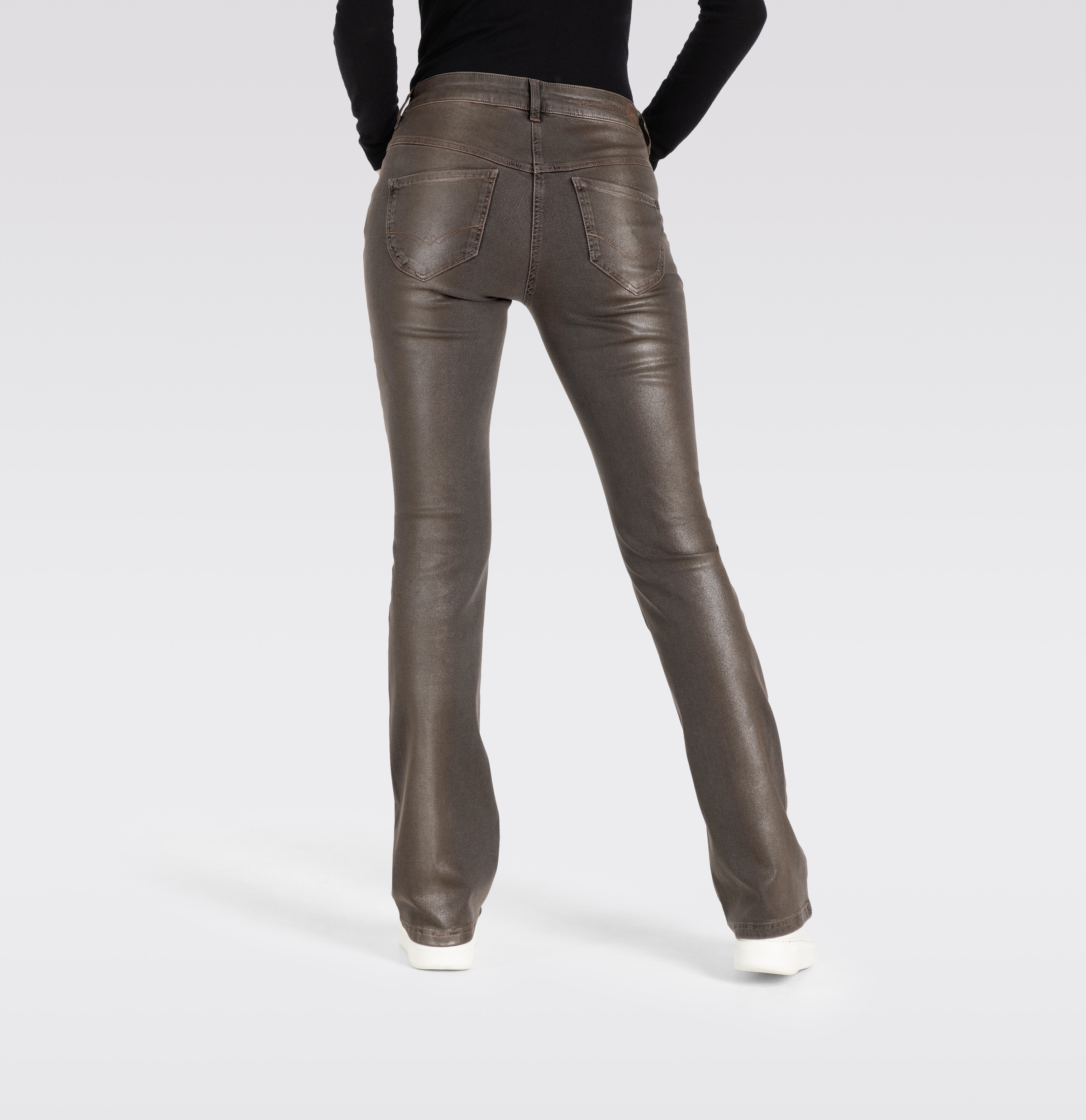 MAC Bootcut-Jeans »Dream-Boot«, Gerade geschnitten mit leicht ausgestelltem Bein