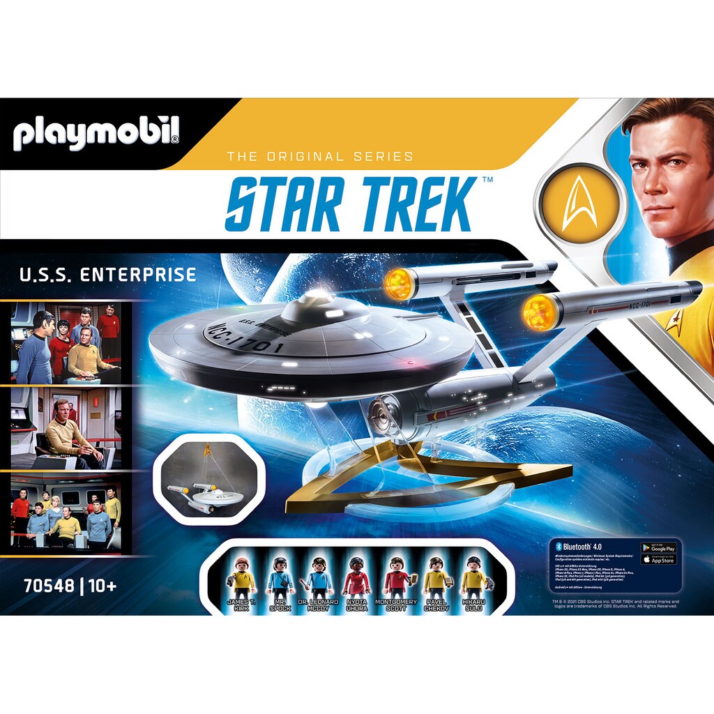 Playmobil® Konstruktions-Spielset »Star Trek - U.S.S. Enterprise NCC-1701 (70548)«, (150 St.)