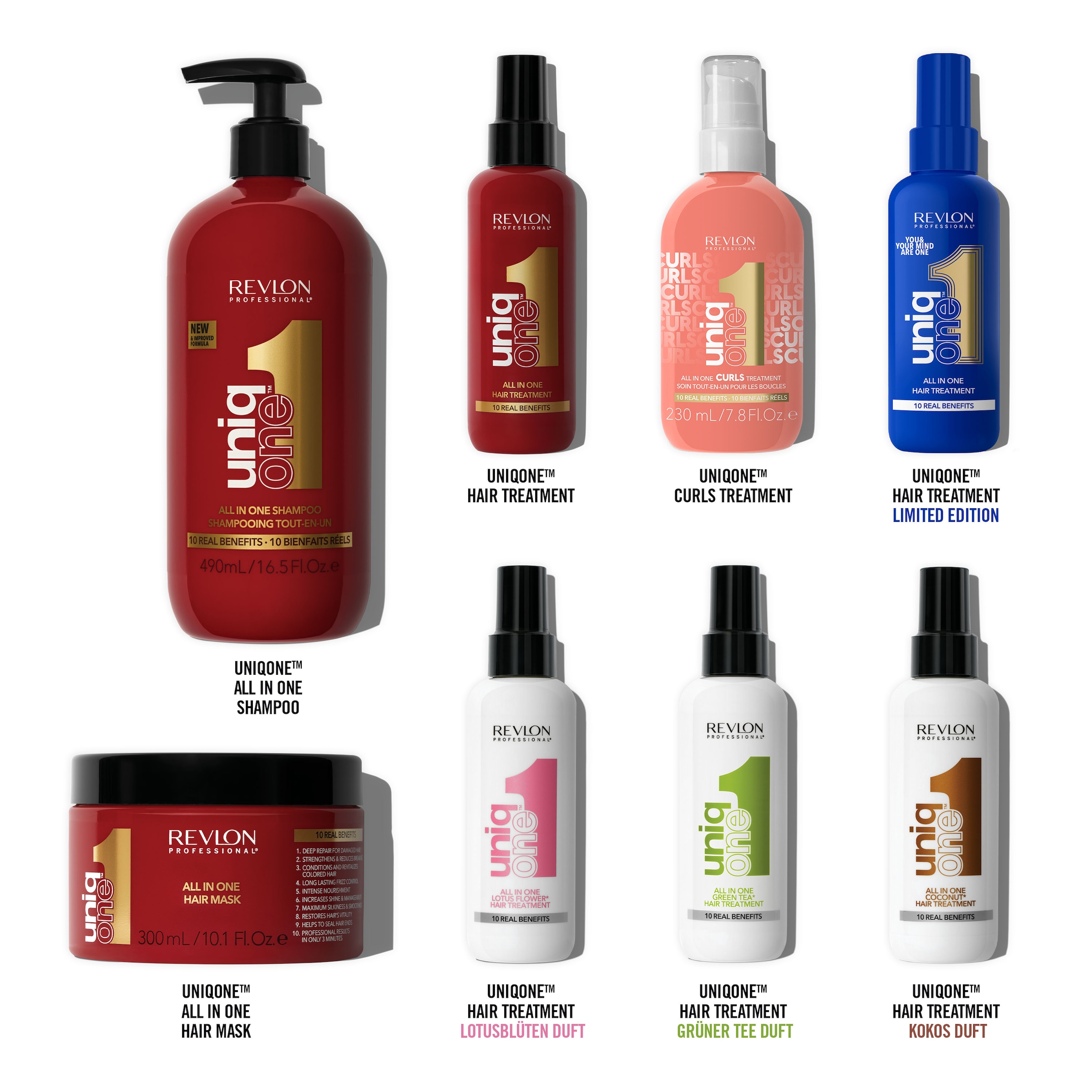 REVLON PROFESSIONAL Leave-in Pflege »All In One Hair Treatment Mental Health Limited Edition 150 ml«, (1 tlg.), Sprühkur mit zehn Vorteilen für trockenes und strapaziertes Haar.