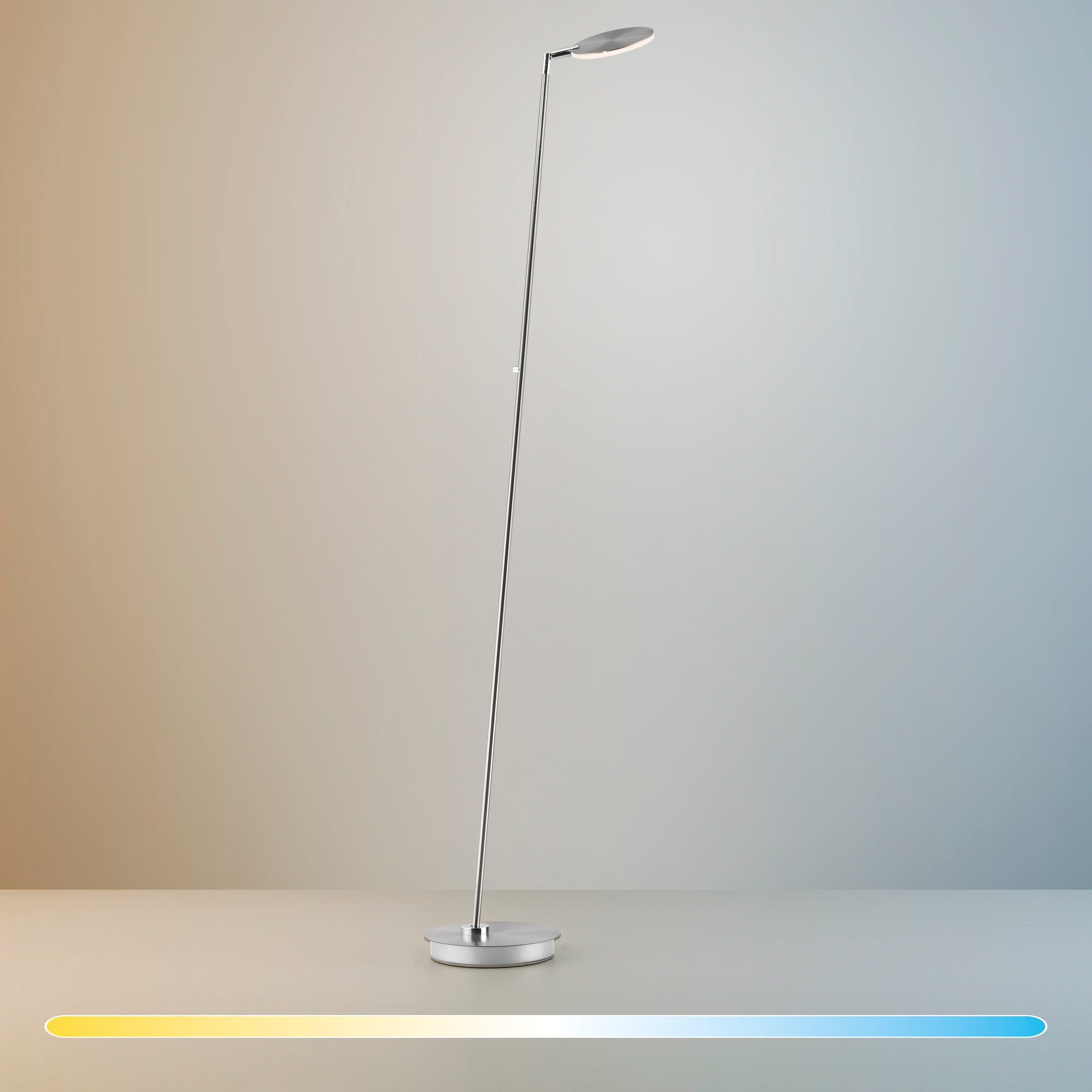 Paul Neuhaus LED Stehlampe »AKKU BENTE« LED-Board 1 Stk. warmweiß - kaltweiß Tastdimmer, CCT 2700-5000K, Memory, Akku betrieben, flexibel