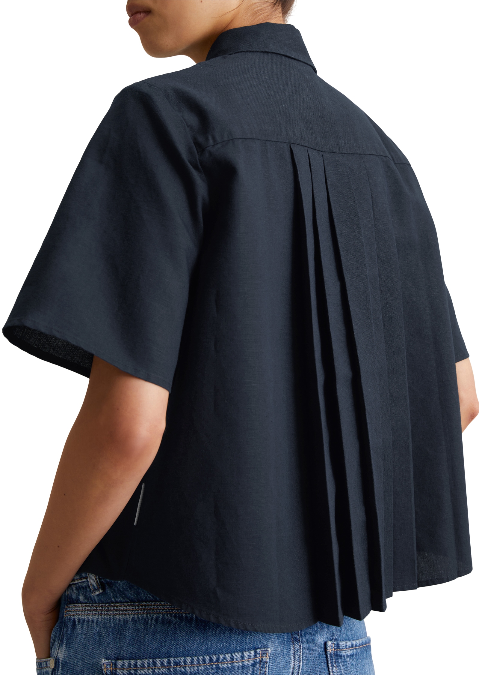 Marc O'Polo DENIM Kurzarmbluse