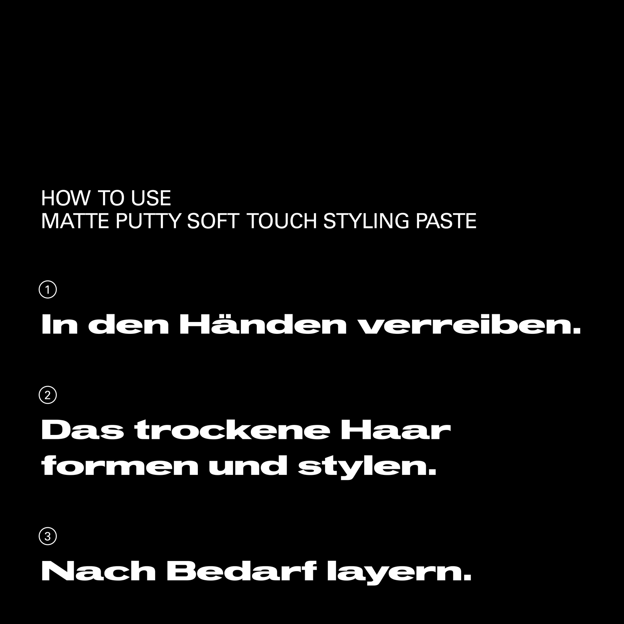Sebastian Professional Haarcreme »Matte Putty« für trockenes Haar, mit Gel-Textur, schichtweise anwendbar