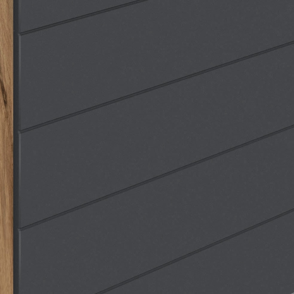 KOCHSTATION Unterschrank »KS-Luhe« 180 cm breit, für viel Stauraum, MDF-Fronten mit waagerechter Lisene