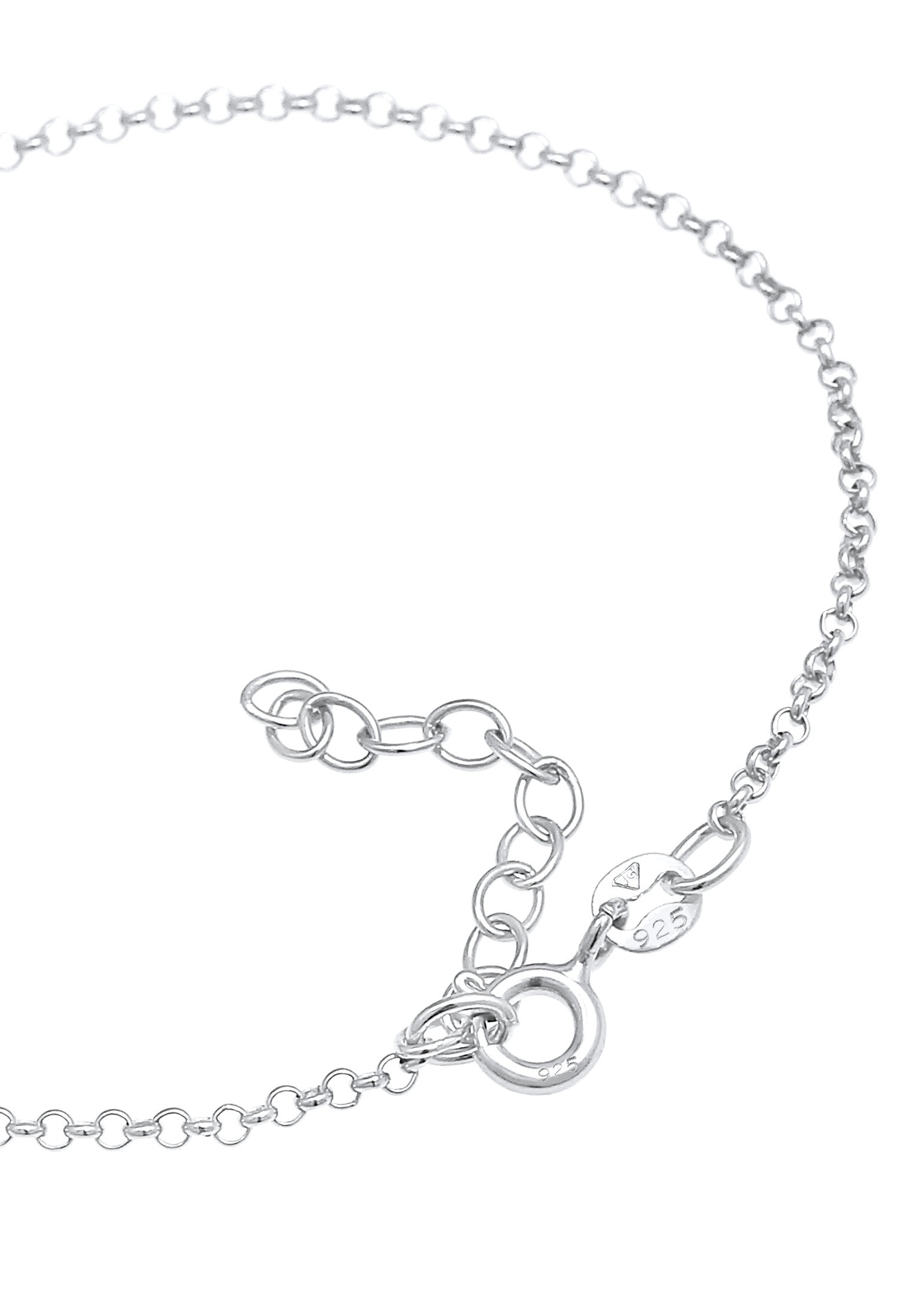 Elli Armkette »Armband Herz Liebe Romantik Erbskette 925 Silber«