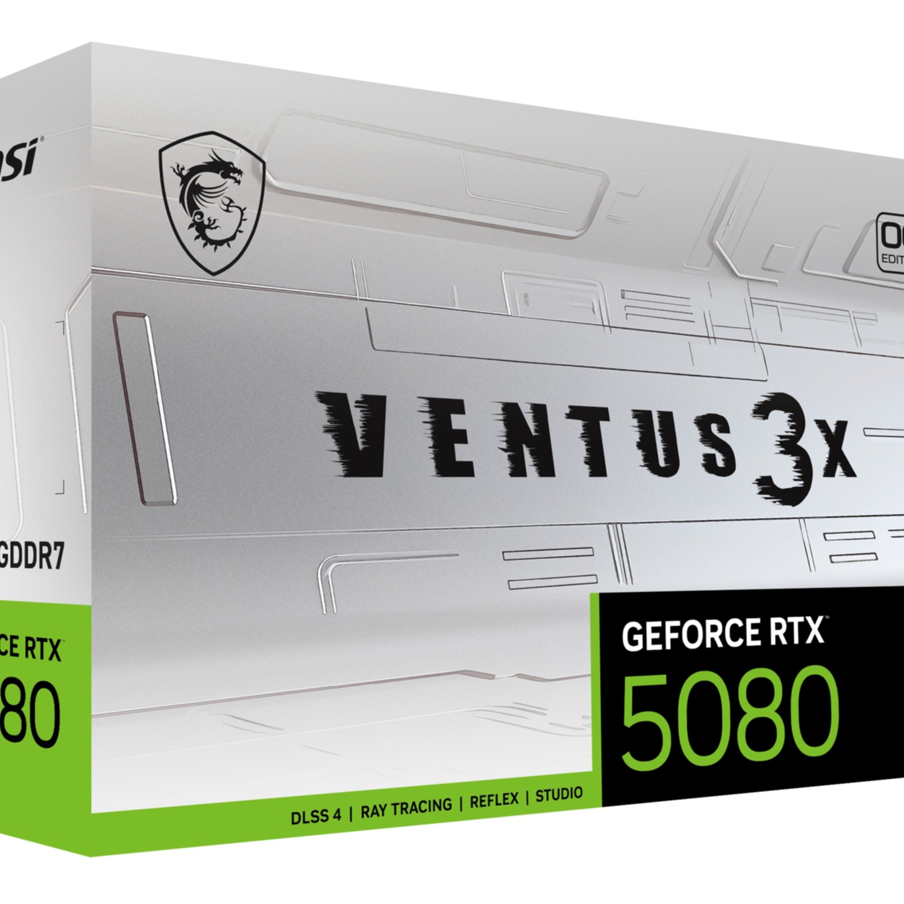 MSI Grafikkarte »GEFORCE RTX 5080 16G VENTUS 3X OC WHITE«