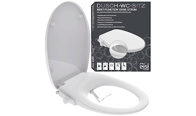 Eisl Dusch-WC-Sitz, Bidet Einsatz für Toilette, Toilettendeckel mit Absenkautomatik... kaufen