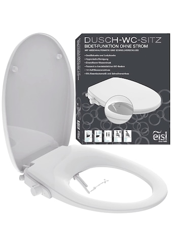 Eisl Dusch-WC-Sitz, Bidet Einsatz für Toilette, Toilettendeckel mit Absenkautomatik... kaufen