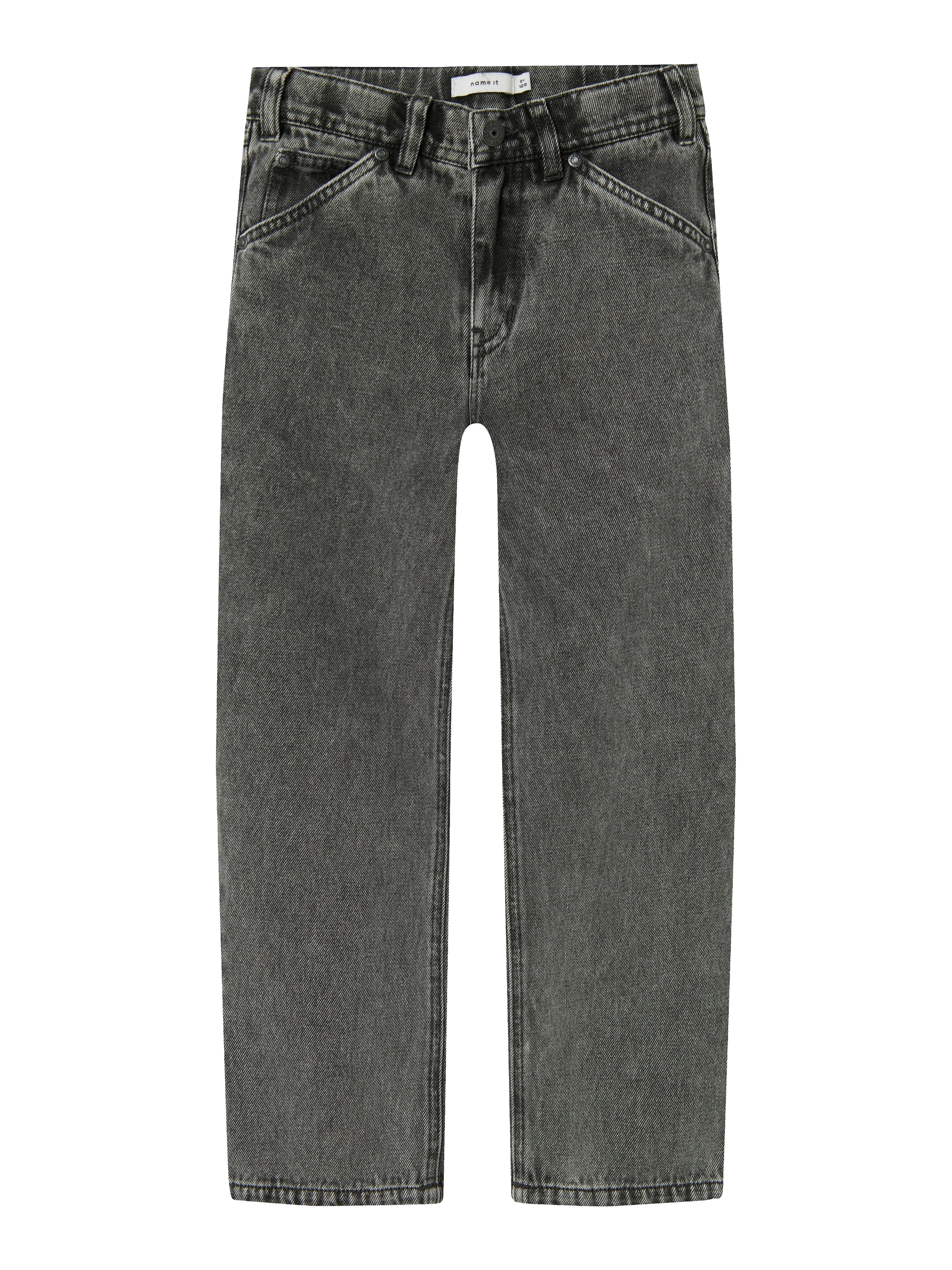 Name It 5-Pocket-Jeans »NKMRYAN für Jungen mit geradem Bein und 5-Pocket-Style«, unifarben, casual, straight fit, Baumwolle, Denim