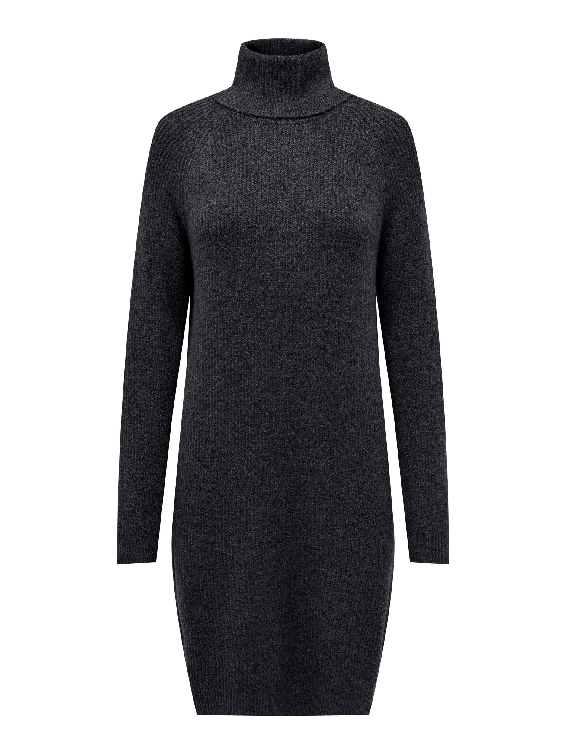 ONLY Strickkleid »ONLSILLY LS ROLLNECK DRESS BF KNT«, mit Rollkragen