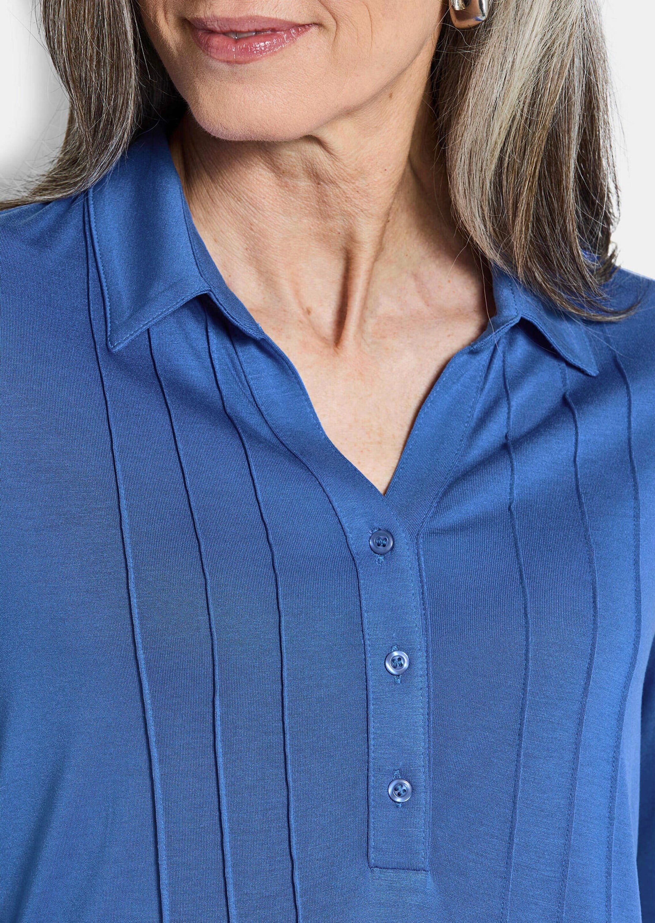 GOLDNER Tunika »Elegantes Blusenshirt mit Biesen« stretchbequeme Jerseyqualität