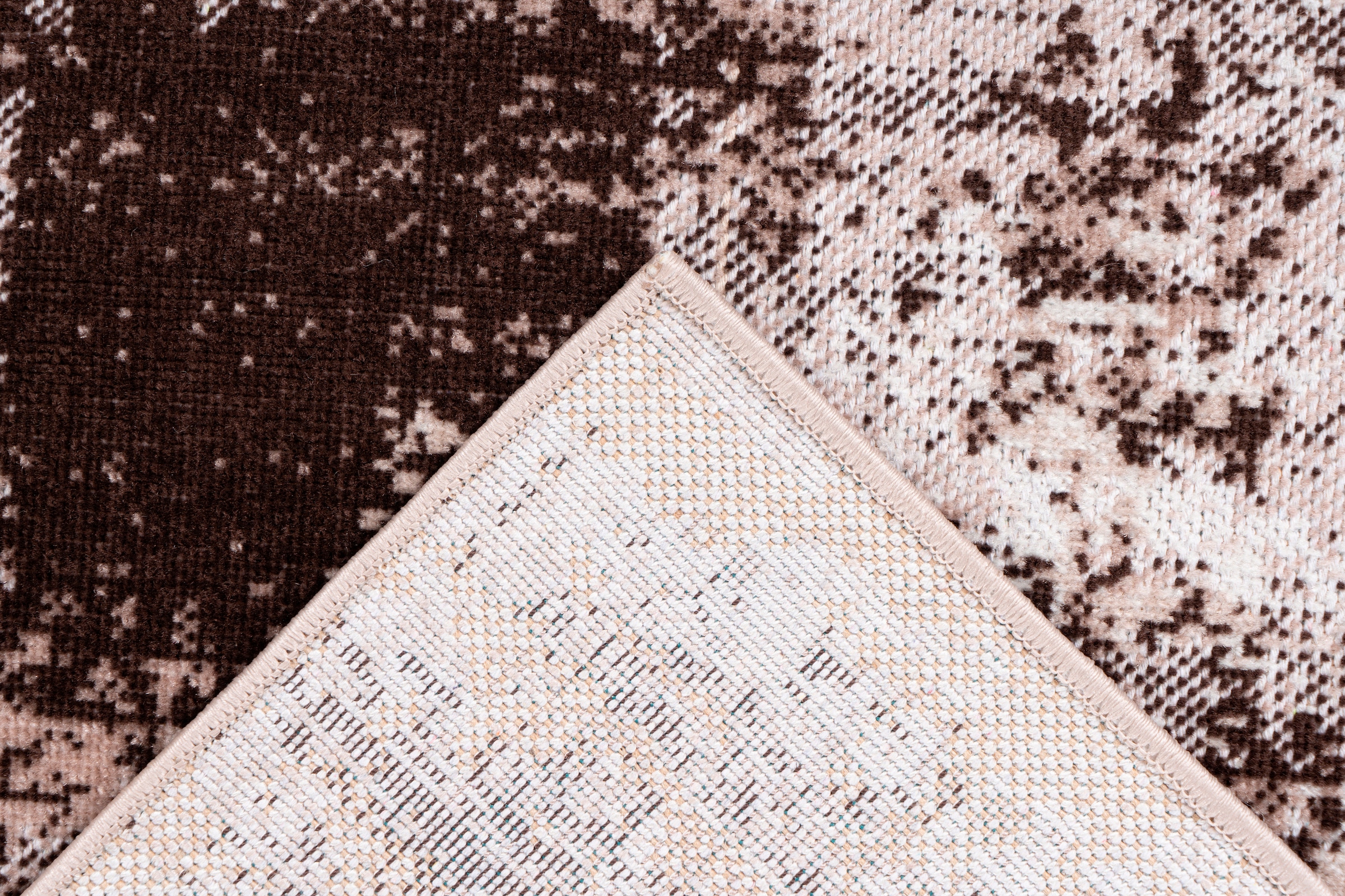 me gusta Teppich »Ariya 225« rechteckig 6 mm Höhe Flachflor, gekettelt, Wohnzimmer