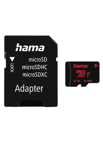 Speicherkarte »microSDXC, Memory Pro 4K, Adapter/Foto«, (Video Speed Class 30...