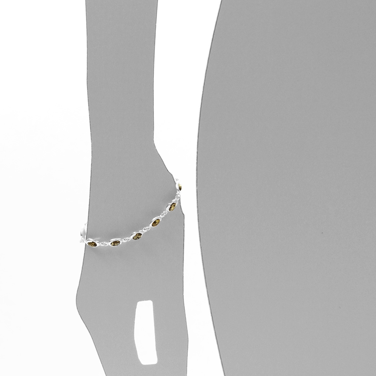 OSTSEE-SCHMUCK Armband »- Tabea - Silber 925/000 - Bernstein«
