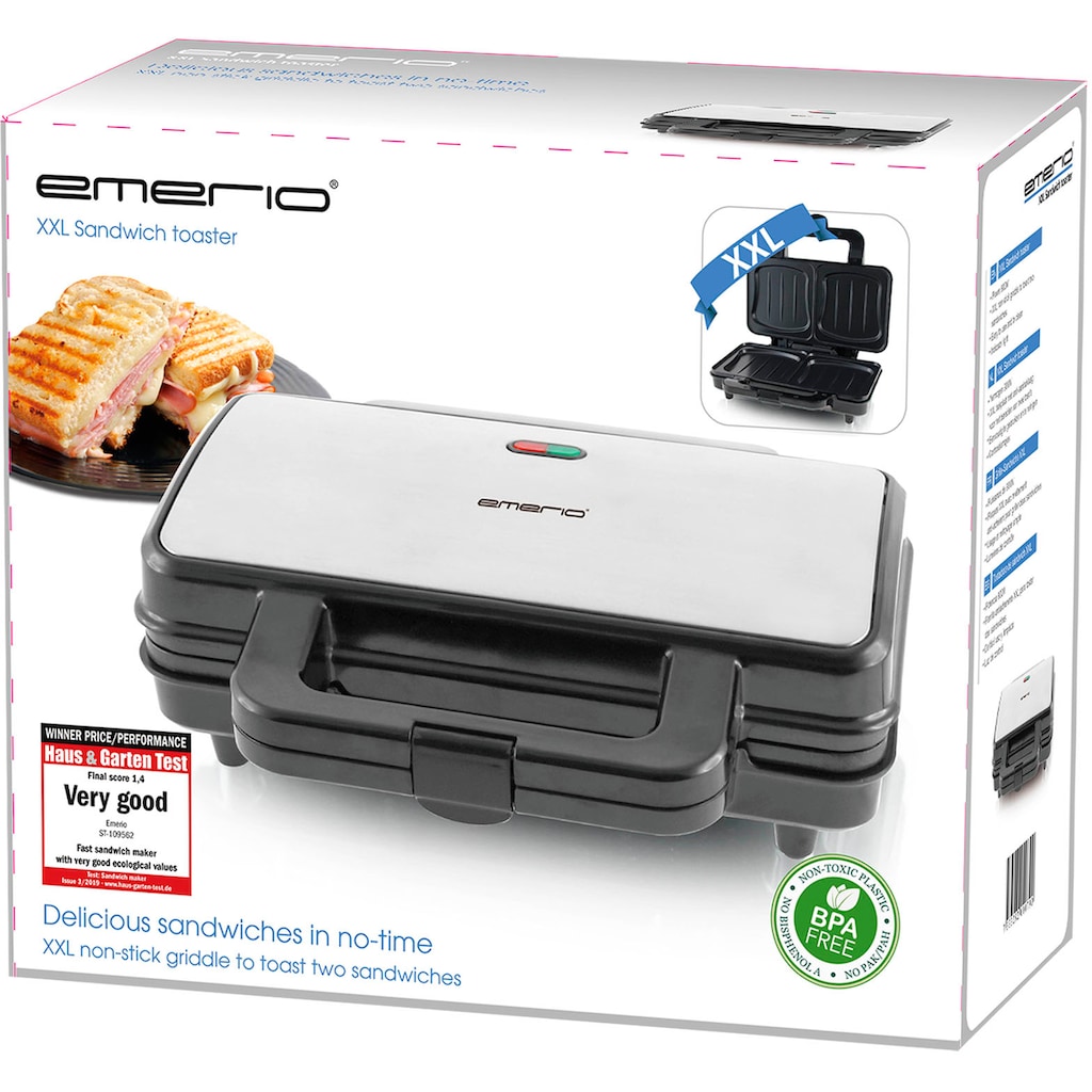 Emerio Sandwichmaker »ST-109562 XXL«, 900 W