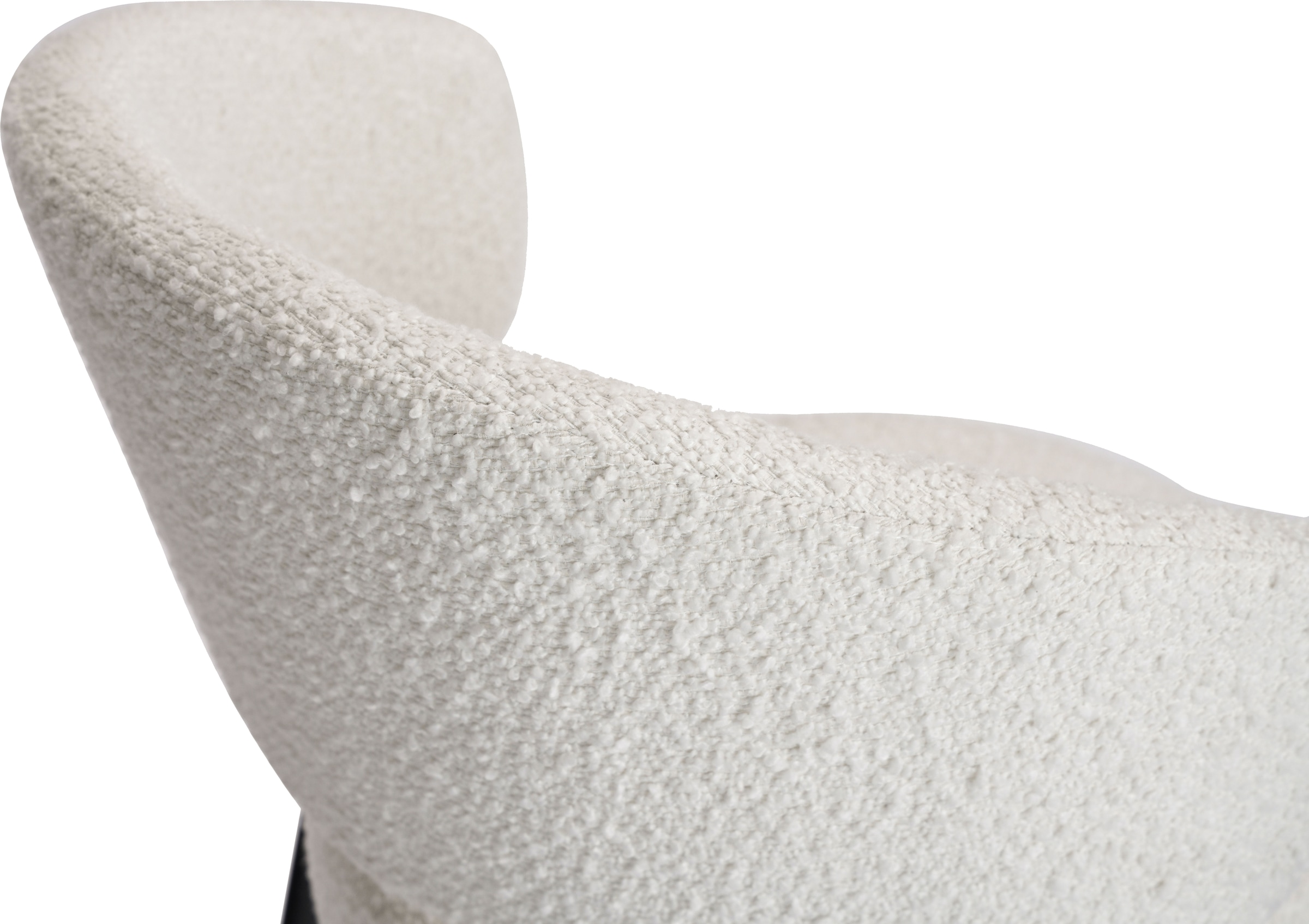 LeGer Home by Lena Gercke Esszimmerstuhl »Sölve, TOPSELLER!«, (Set), 2 St., Boucle Bezugsstoff, Metallgestell, Sitztiefe 48 cm