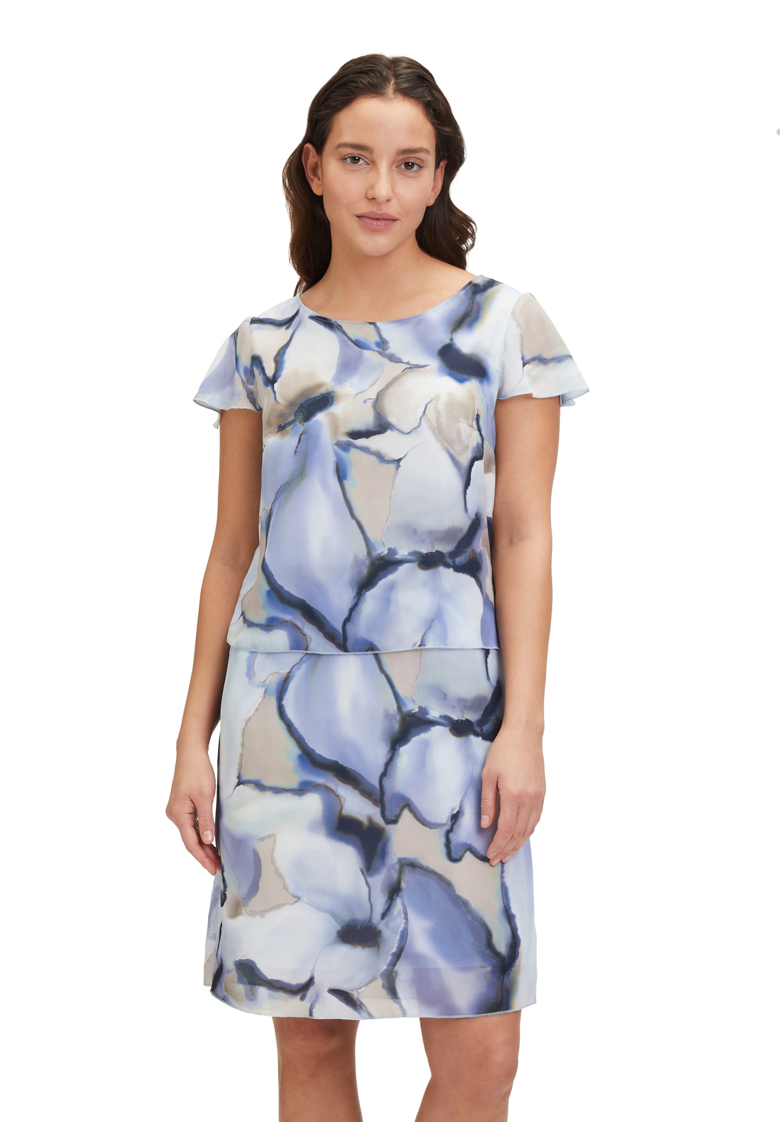 Betty Barclay Midikleid »Stufenkleid kurzarm«