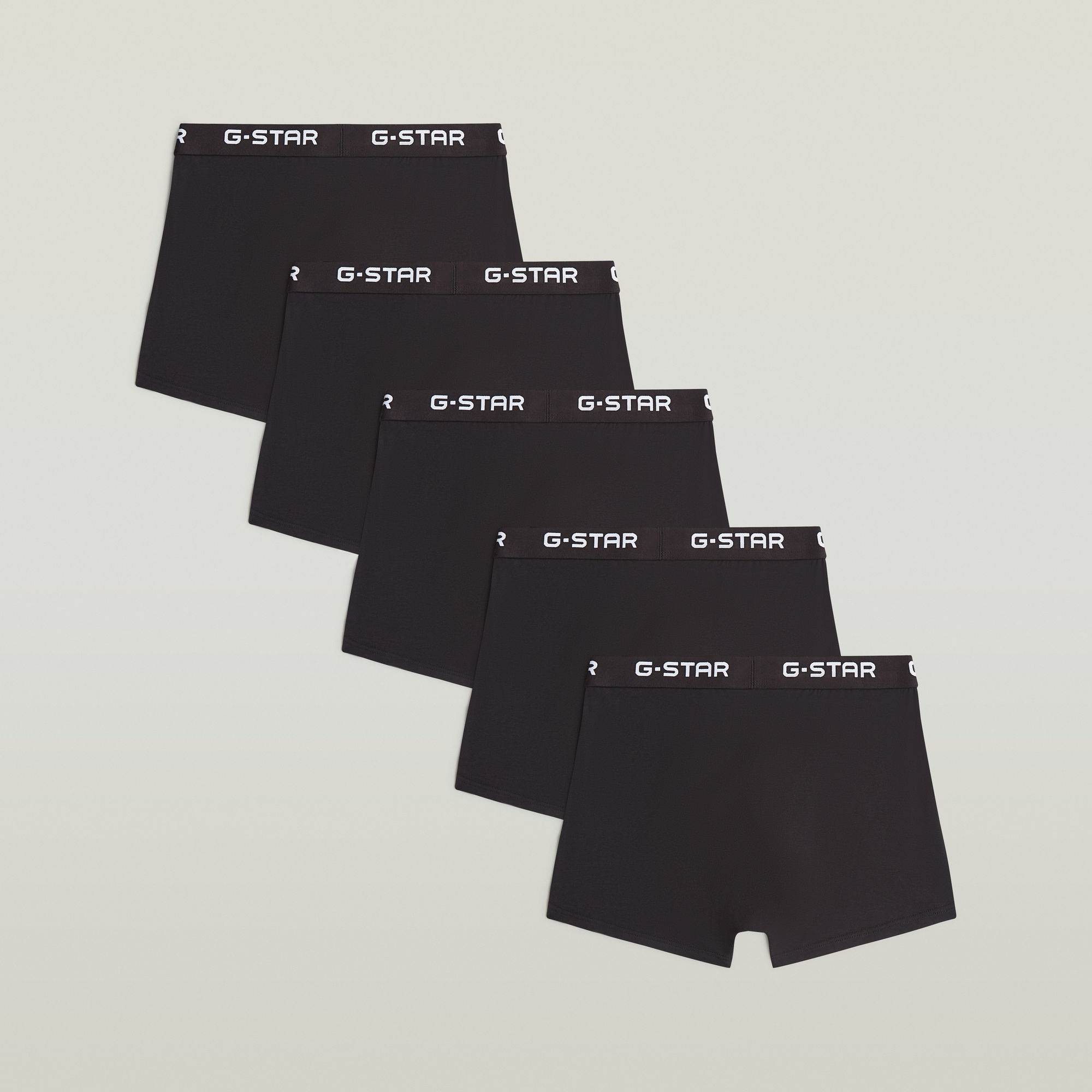 G-STAR Boxershorts »MAIZE, 5 PACK TRUNKS« Packung, 5 Stk. mit Logobund