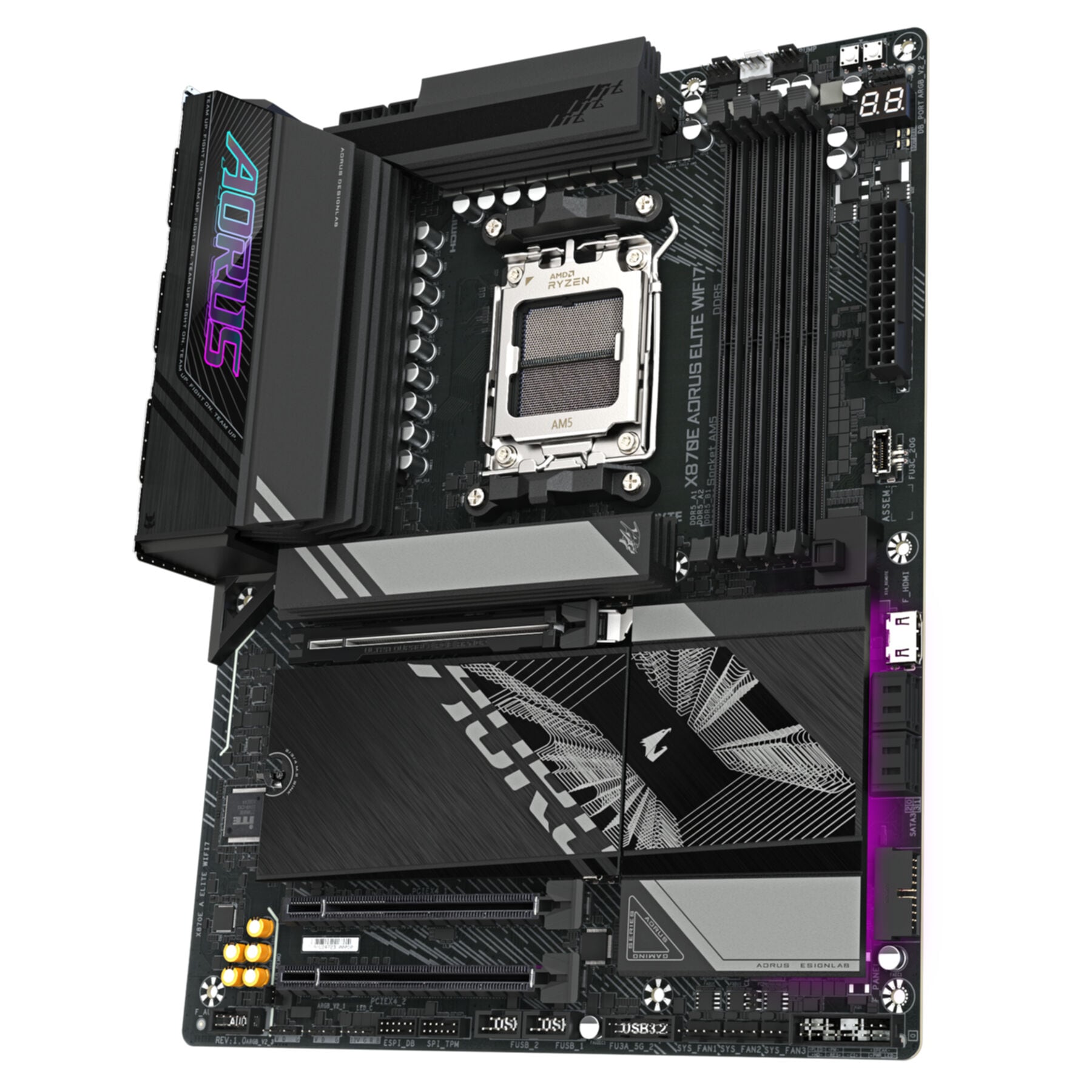 Gigabyte Mainboard »X870I AORUS PRO ICE Mainboard - Unterstützt AMD Ryzen 9000er-Serie CPU«
