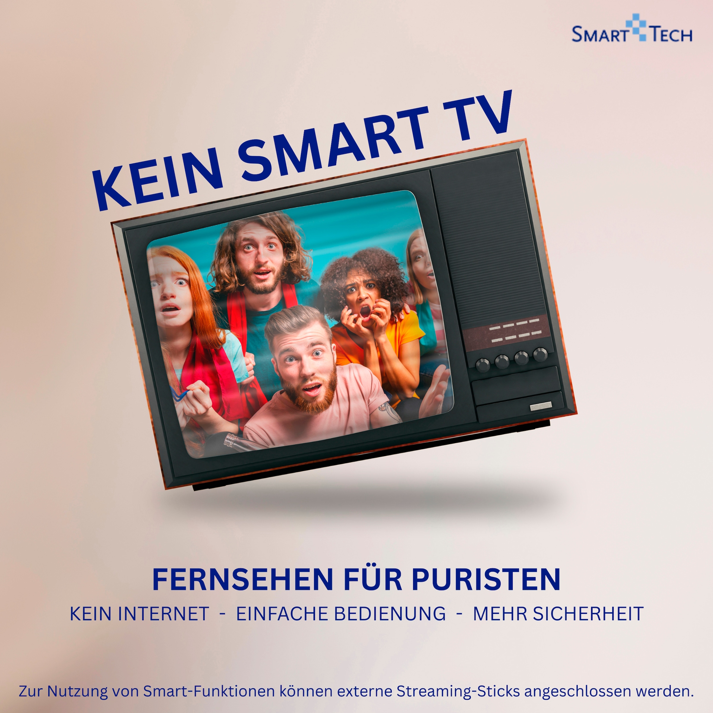 Smart Tech DLED-Fernseher »43FN01V3« 109 cm/43 ″ Full HD